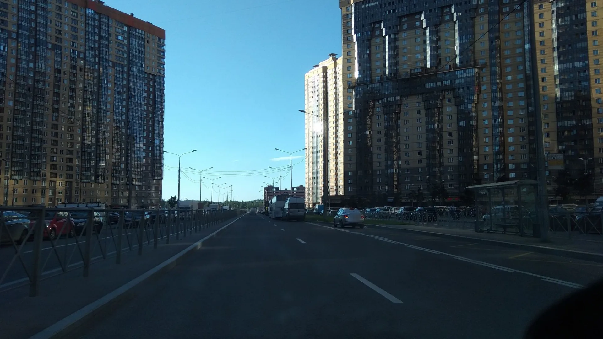 Маршрут «Озерки — Торфяное», 0,1 км