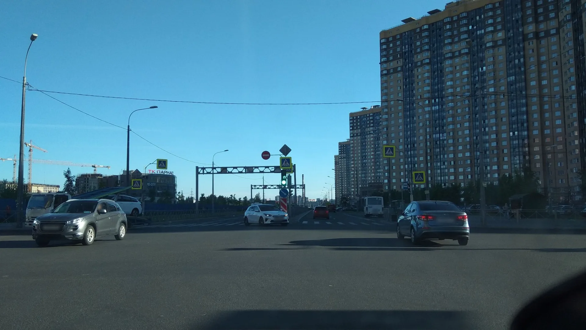 Маршрут «Парнас — Шуваловский парк», 1,1 км