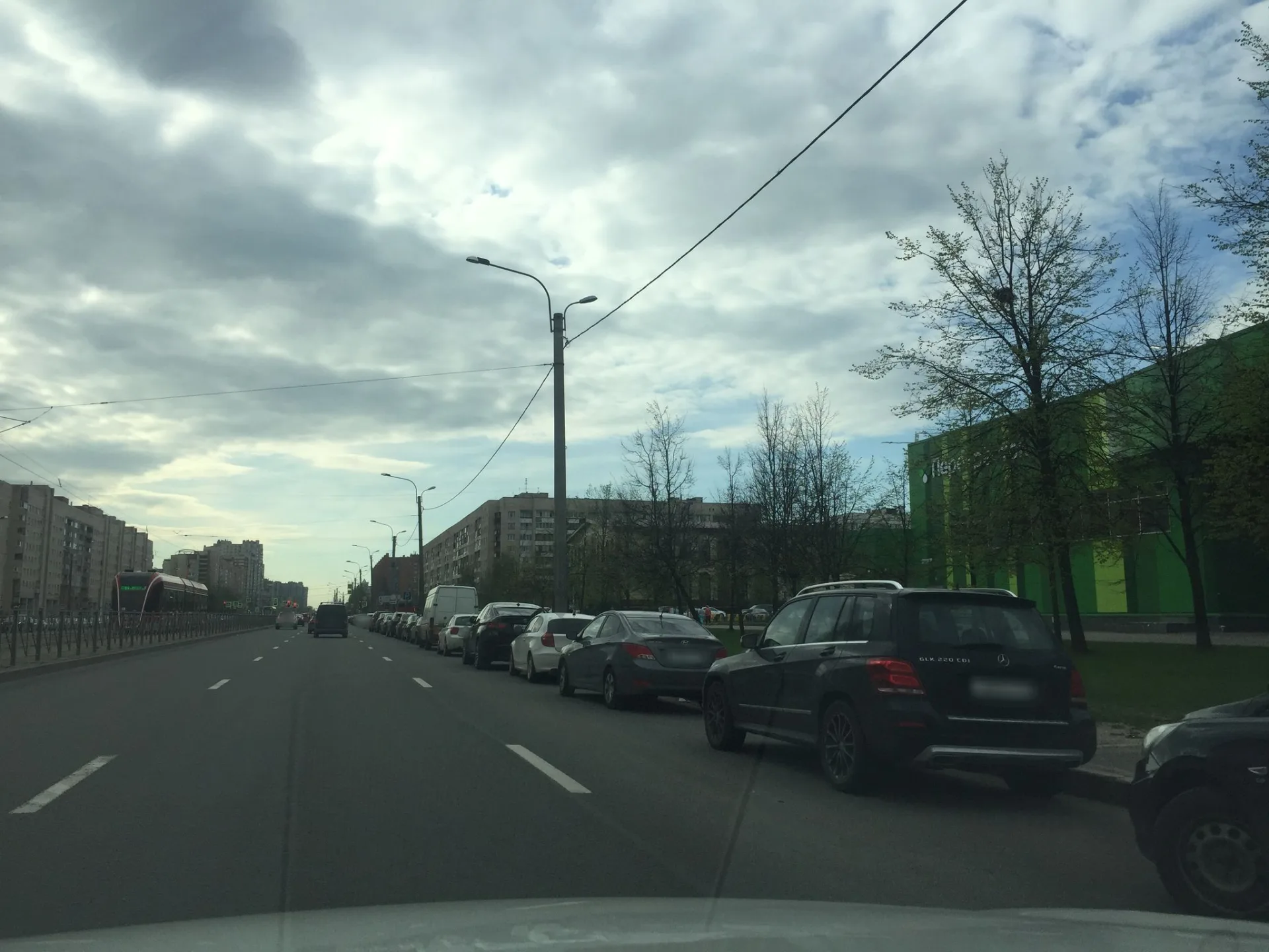 Маршрут «Парнас — Торфяное», 0,4 км