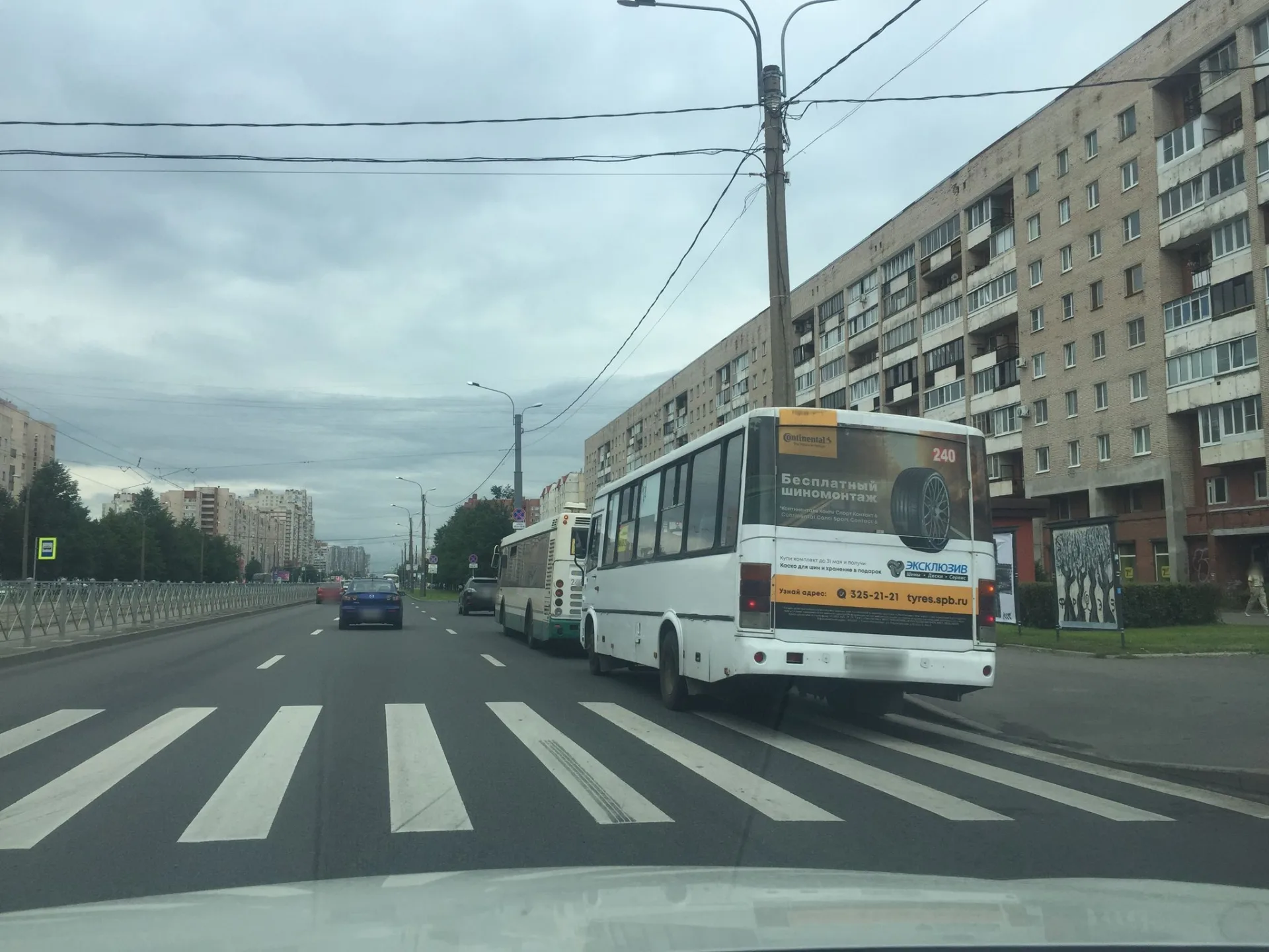 Маршрут «Парнас — Торфяное», 0,6 км