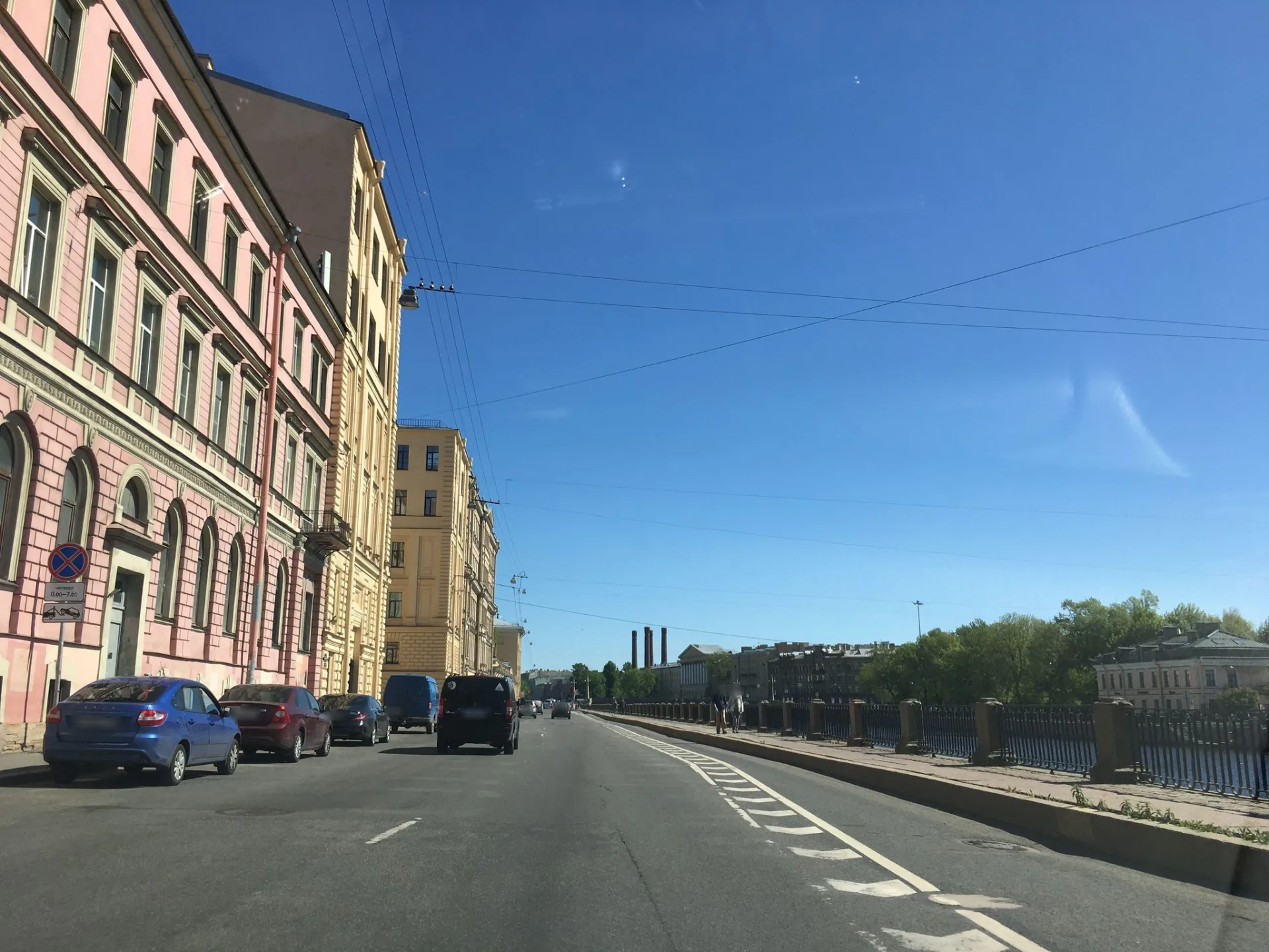 Маршрут «Пертопавловка — Коломяги через Троицкий мост», 4,8 км
