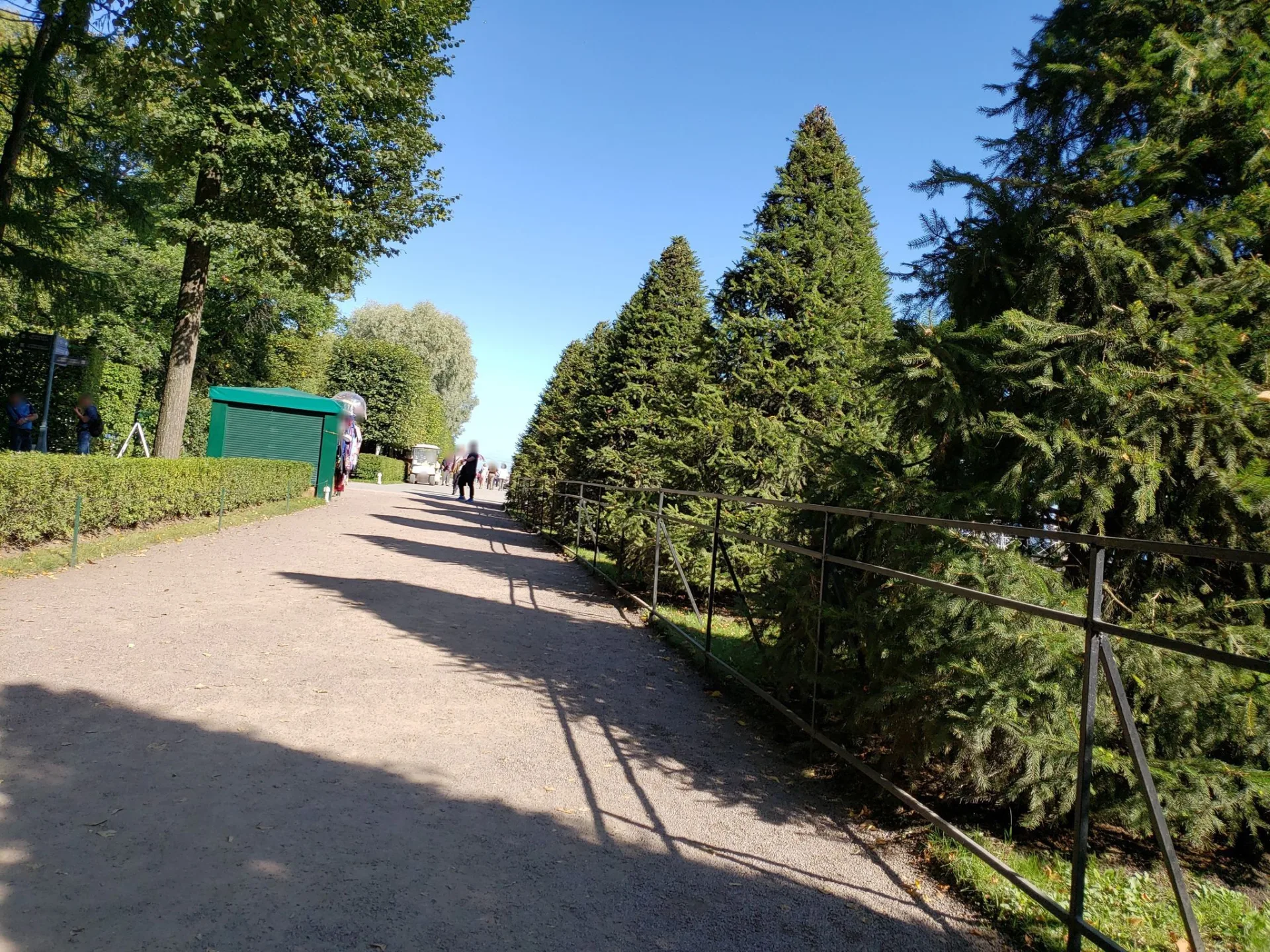 Маршрут «Петергоф», 0,1 км