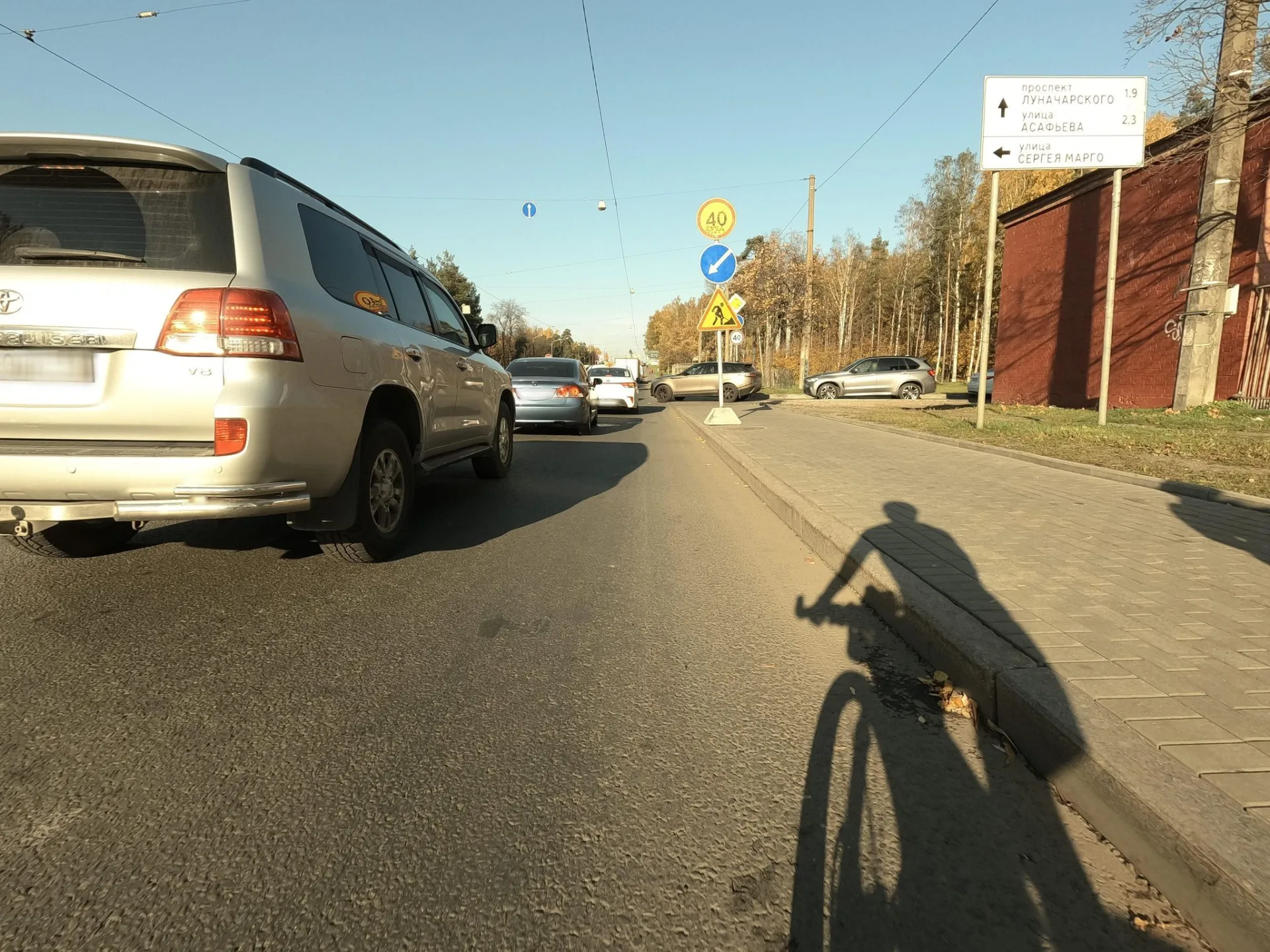 Маршрут «Петроградка — Парнас», 8,7 км