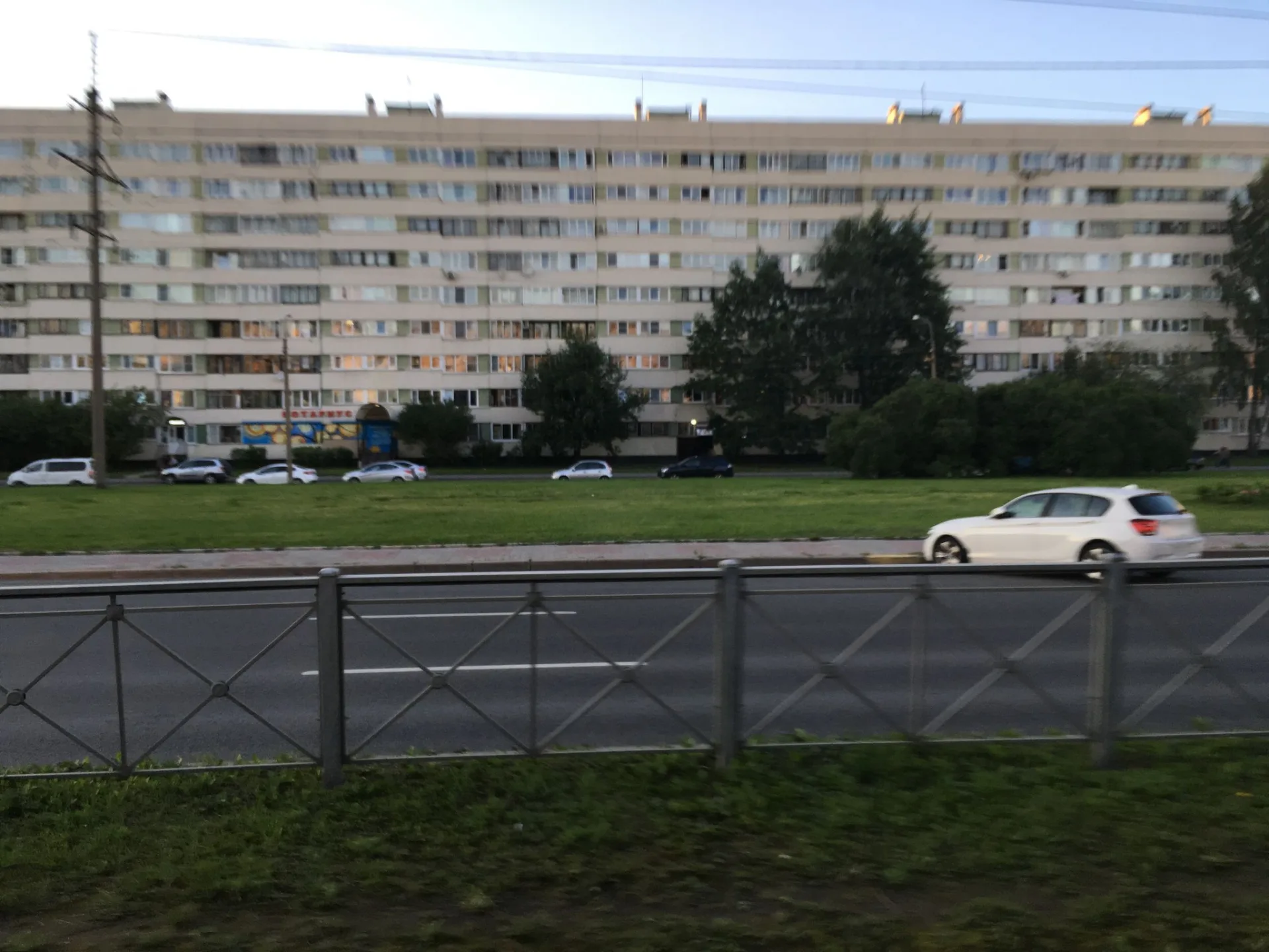 Маршрут «Петроградская — Комендантский аэродром», 8,2 км