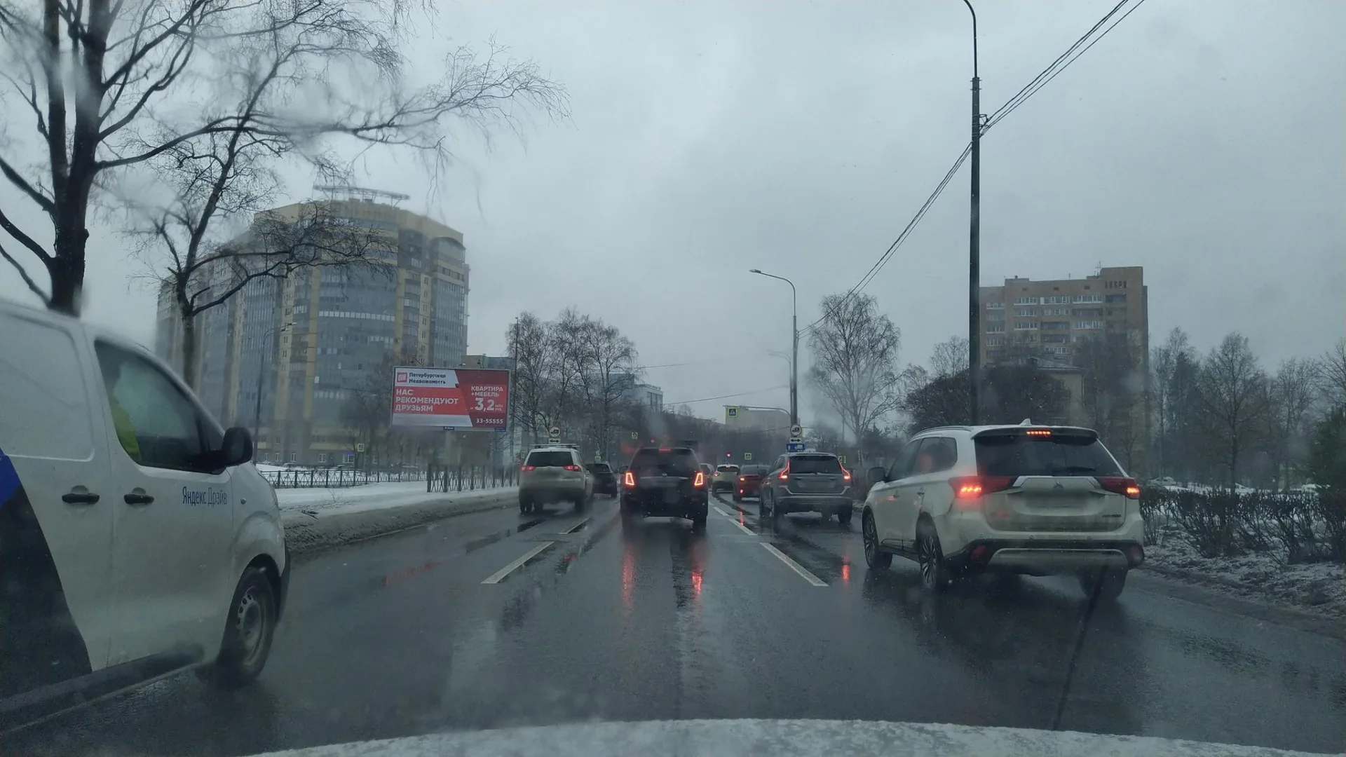 Маршрут «Петроградская — Мурино», 6,2 км