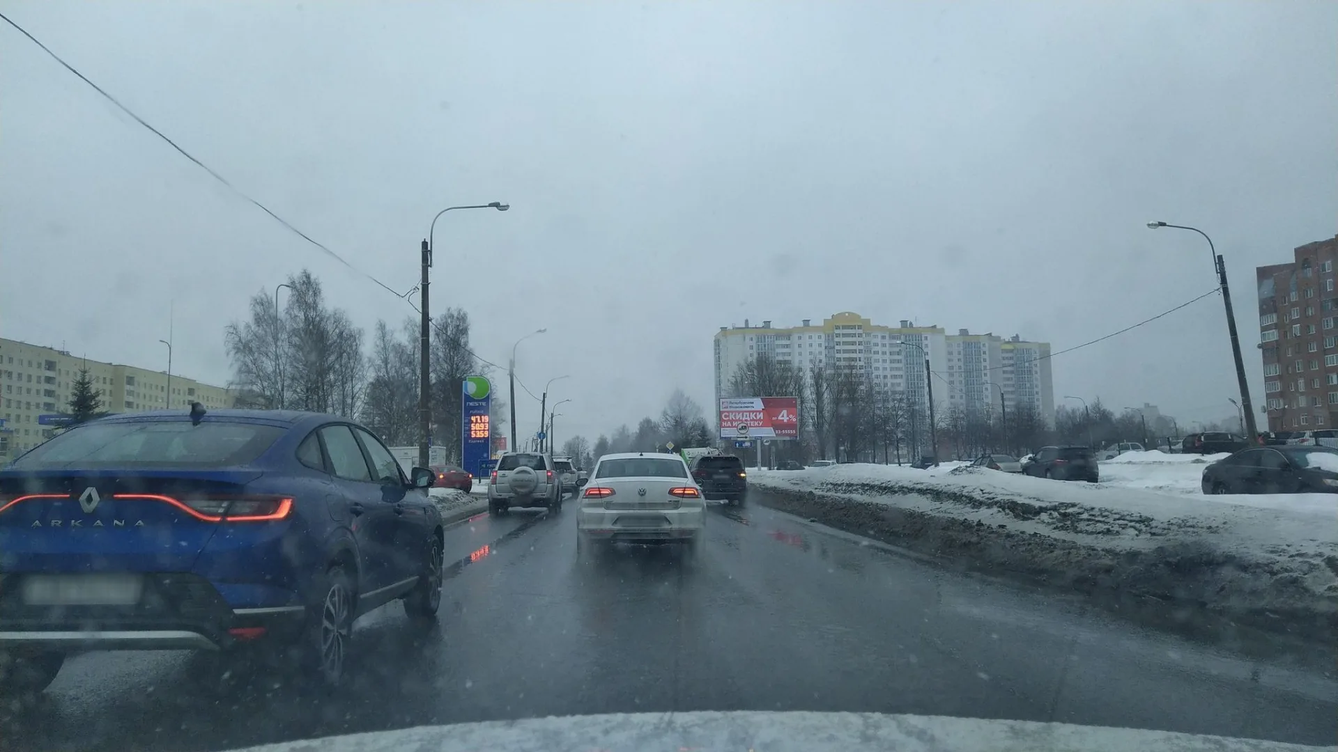 Маршрут «Пискарёвка — Гражданка», 12,5 км