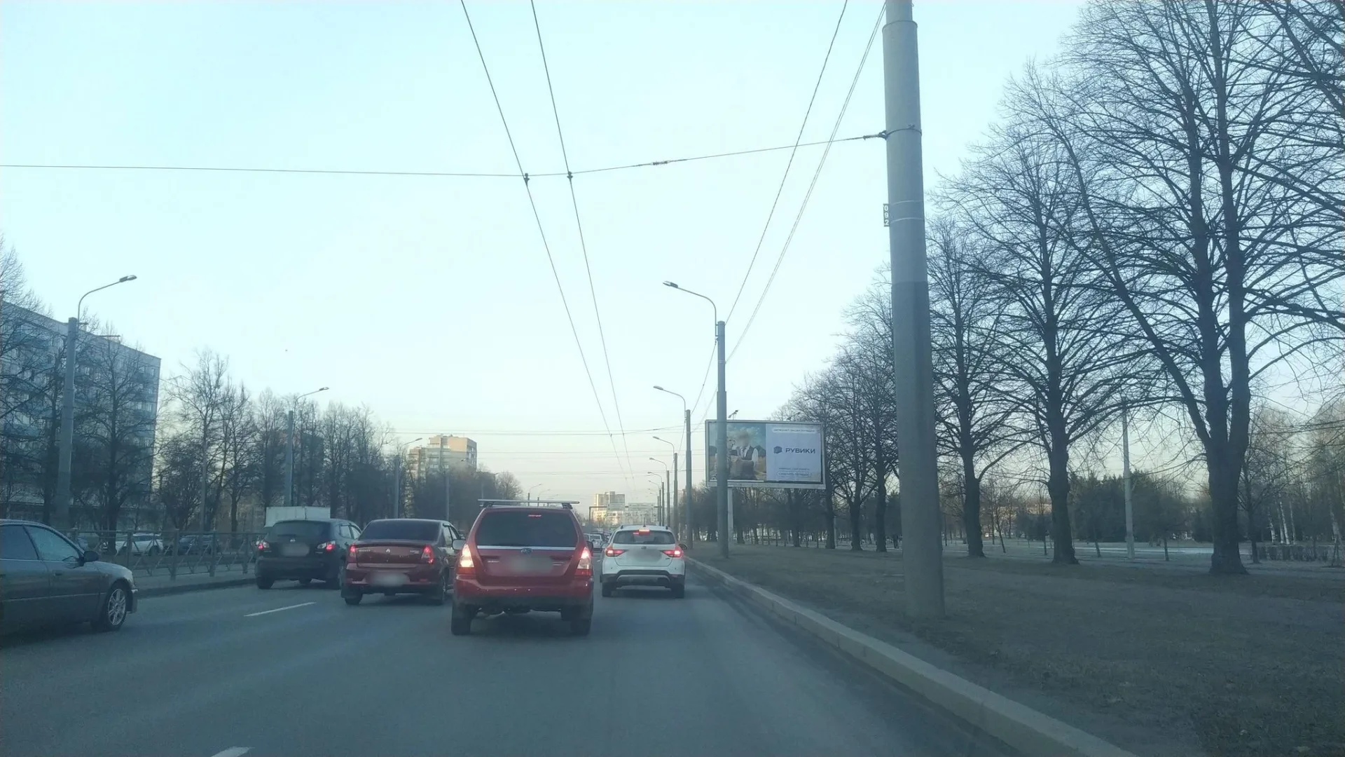 Маршрут «Пискарёвка — Кушелевка», 17,6 км