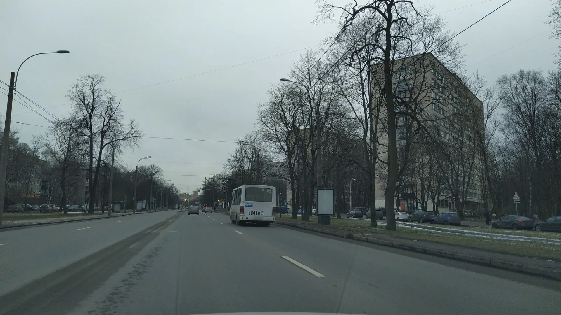 Маршрут «Пискарёвка — Парголово», 1,3 км