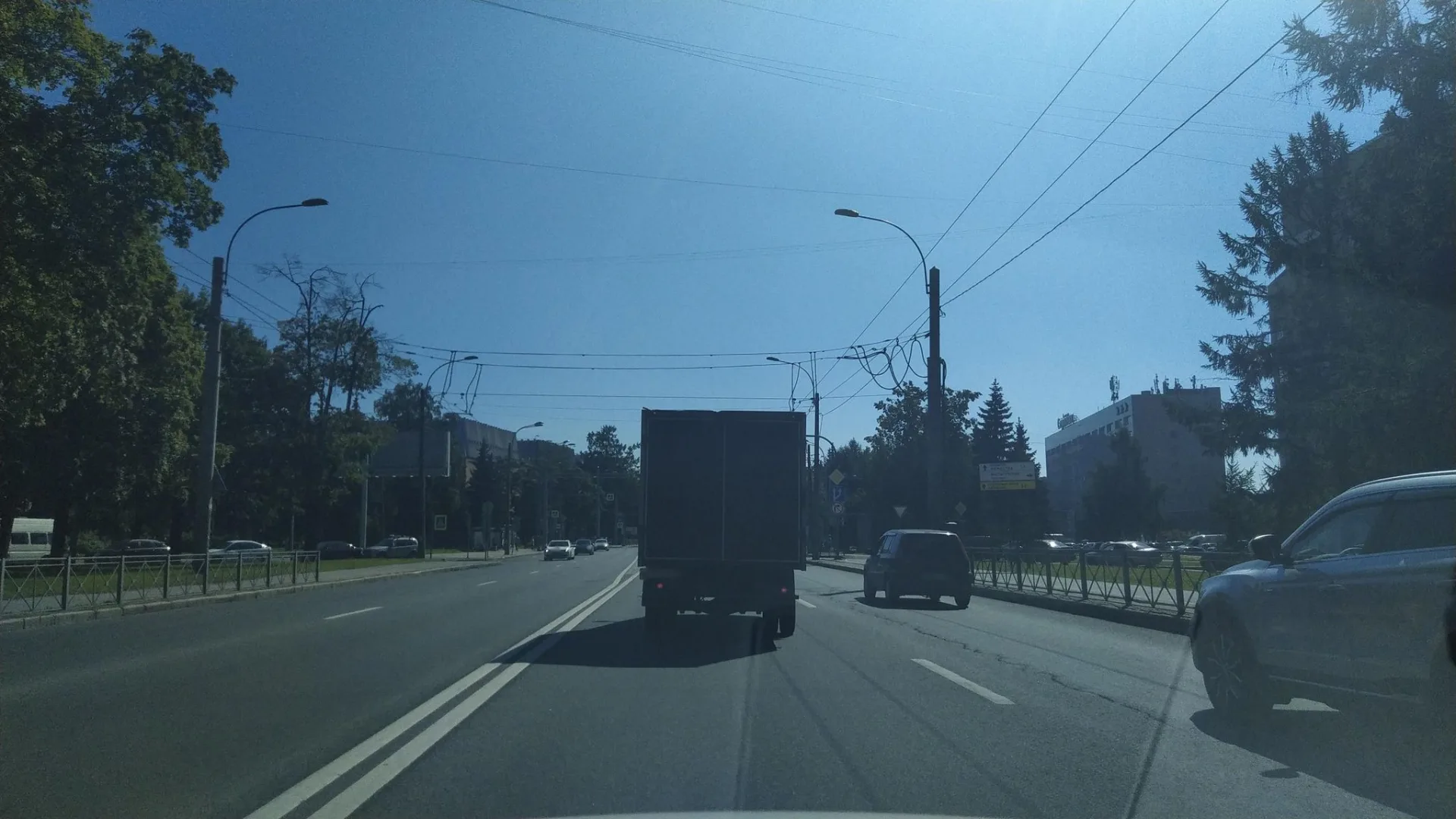 Маршрут «Пискарёвка — Парголово», 1,8 км