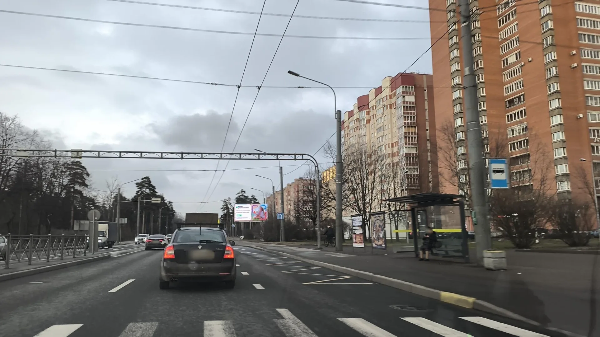Маршрут «Пискарёвка — Парголово», 2,4 км