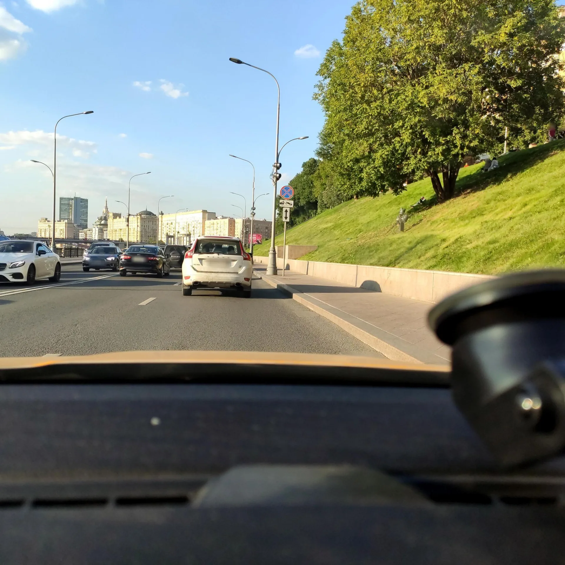 Маршрут «Площадь Гагарина — Москва-Сити», 32,1 км