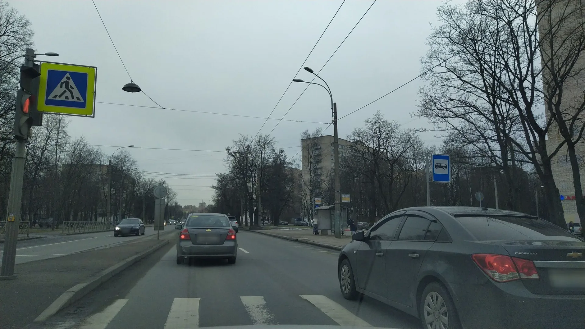 Маршрут «Площадь Мужества — Мурино», 1,1 км