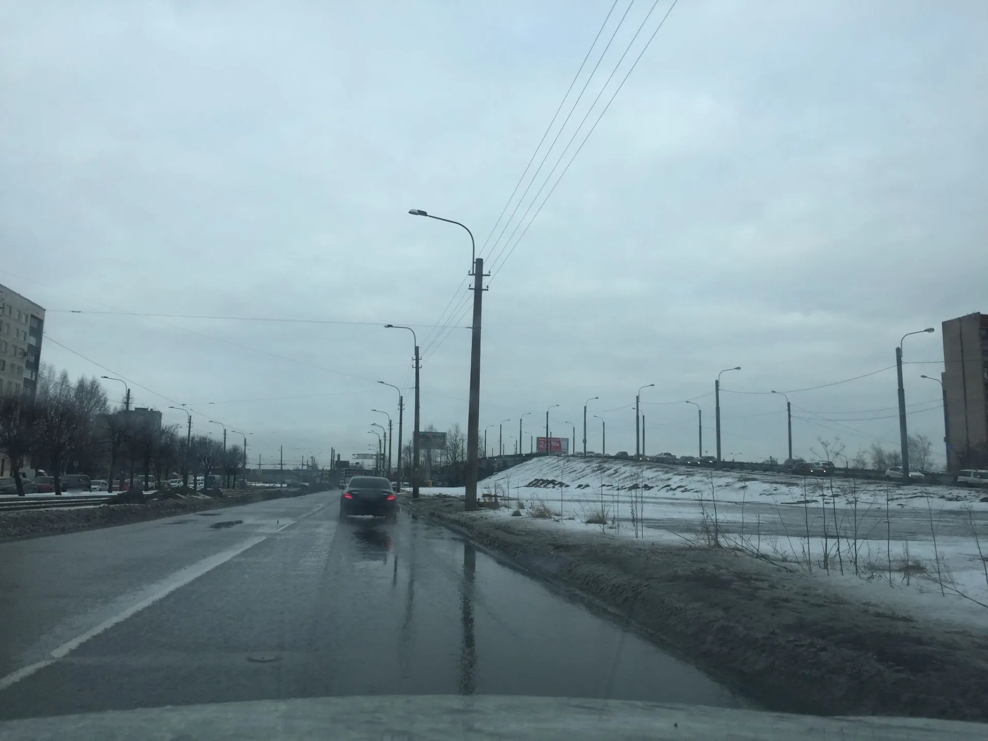 Маршрут «Площадь Мужества — Мурино», 7,4 км