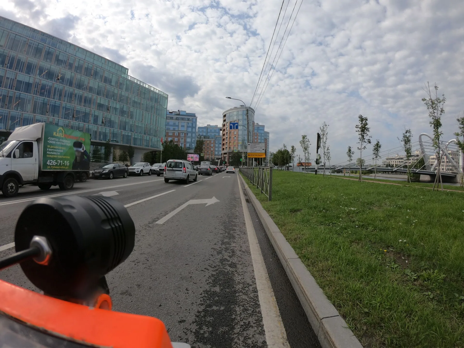 Маршрут «По мосту Бетанкура», 33,5 км