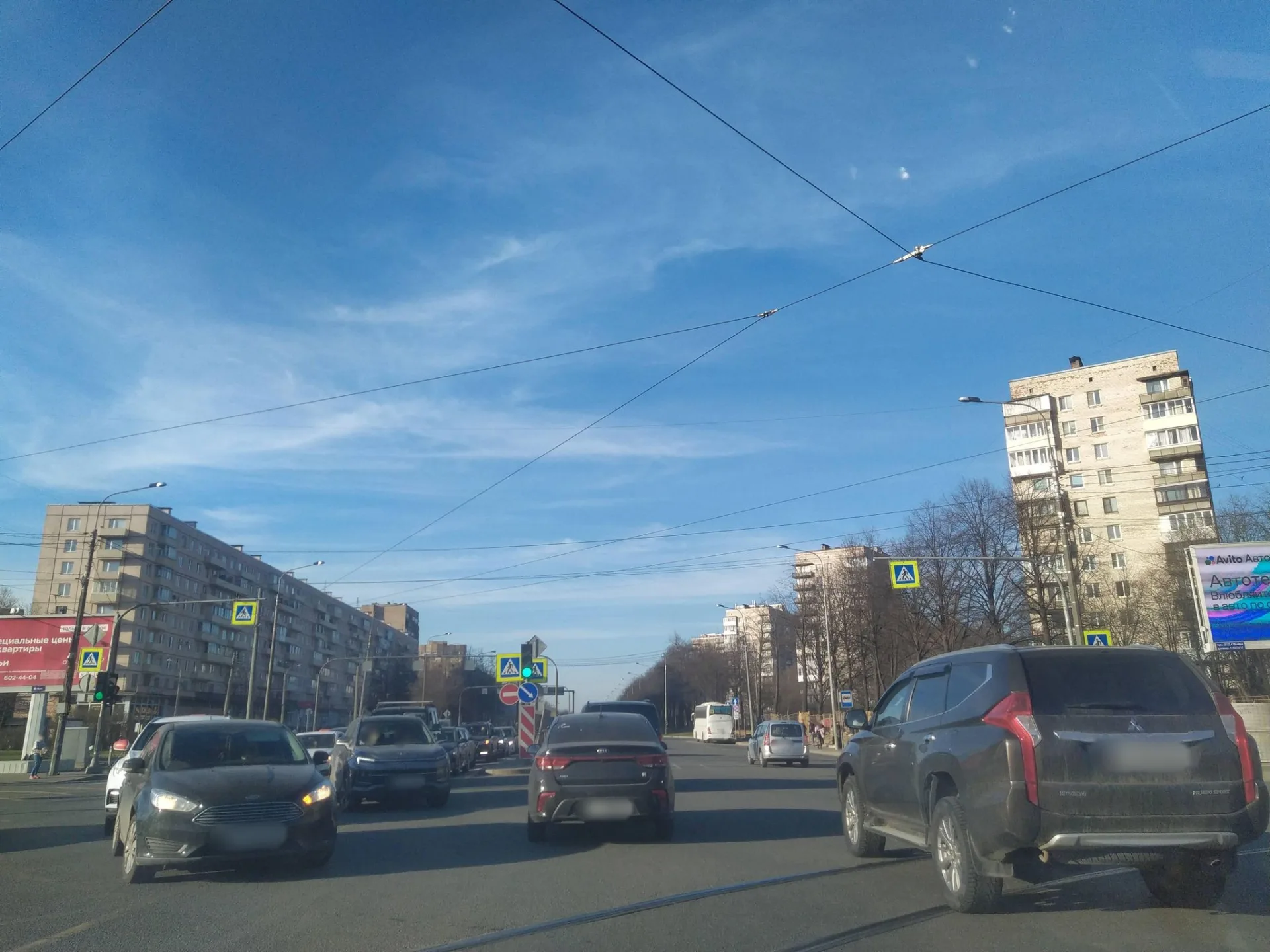 Маршрут «Полюстрово — Большая Охта», 2,2 км