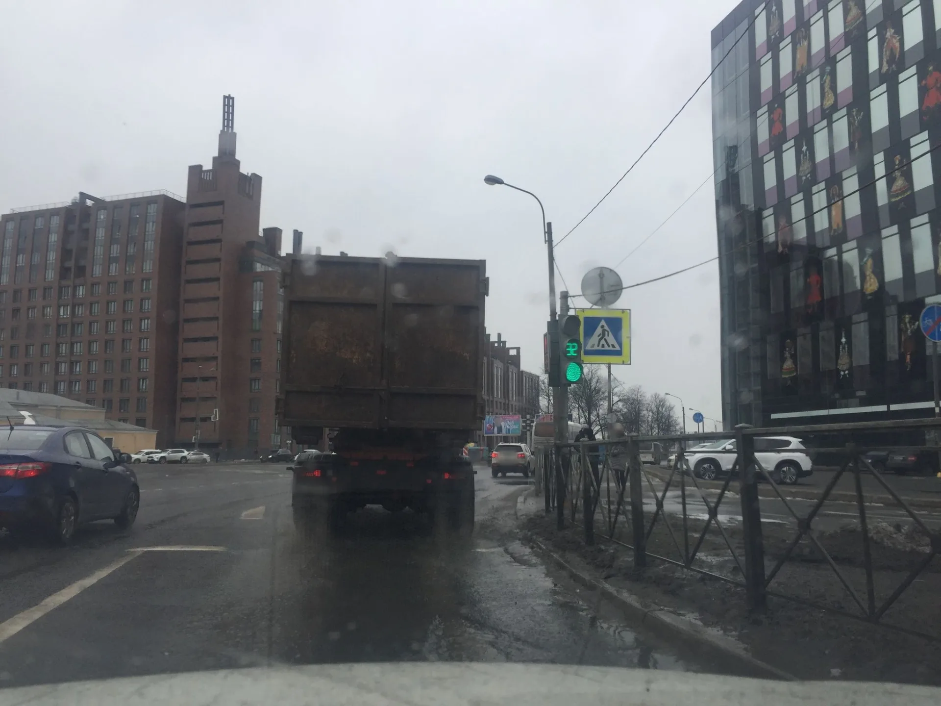 Маршрут «Полюстрово — Большая Охта», 2,6 км