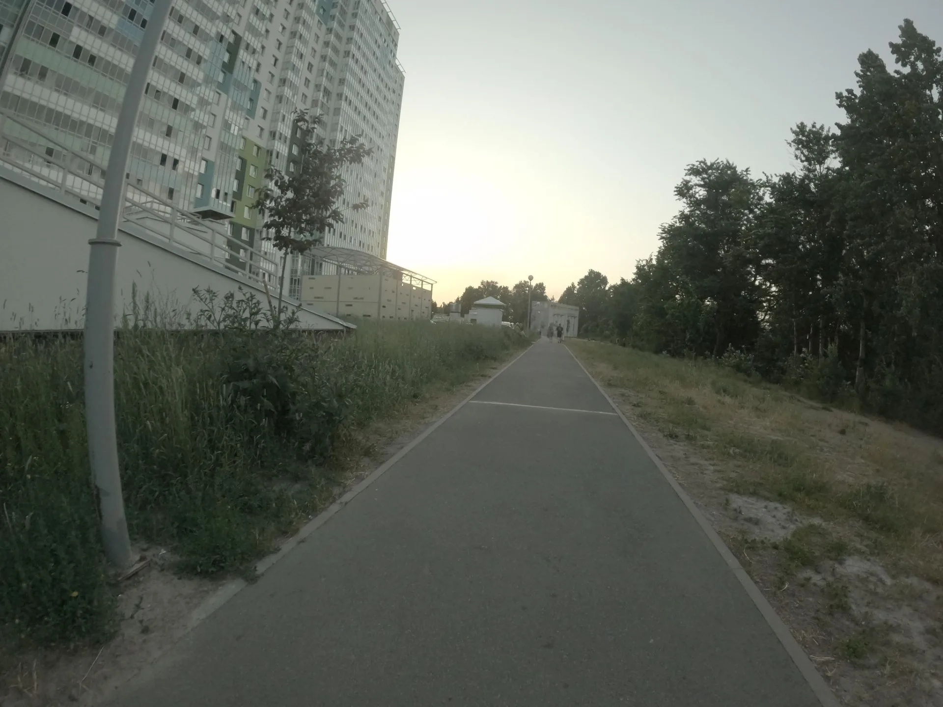 Маршрут «Полюстрово — Лахта», 9,0 км