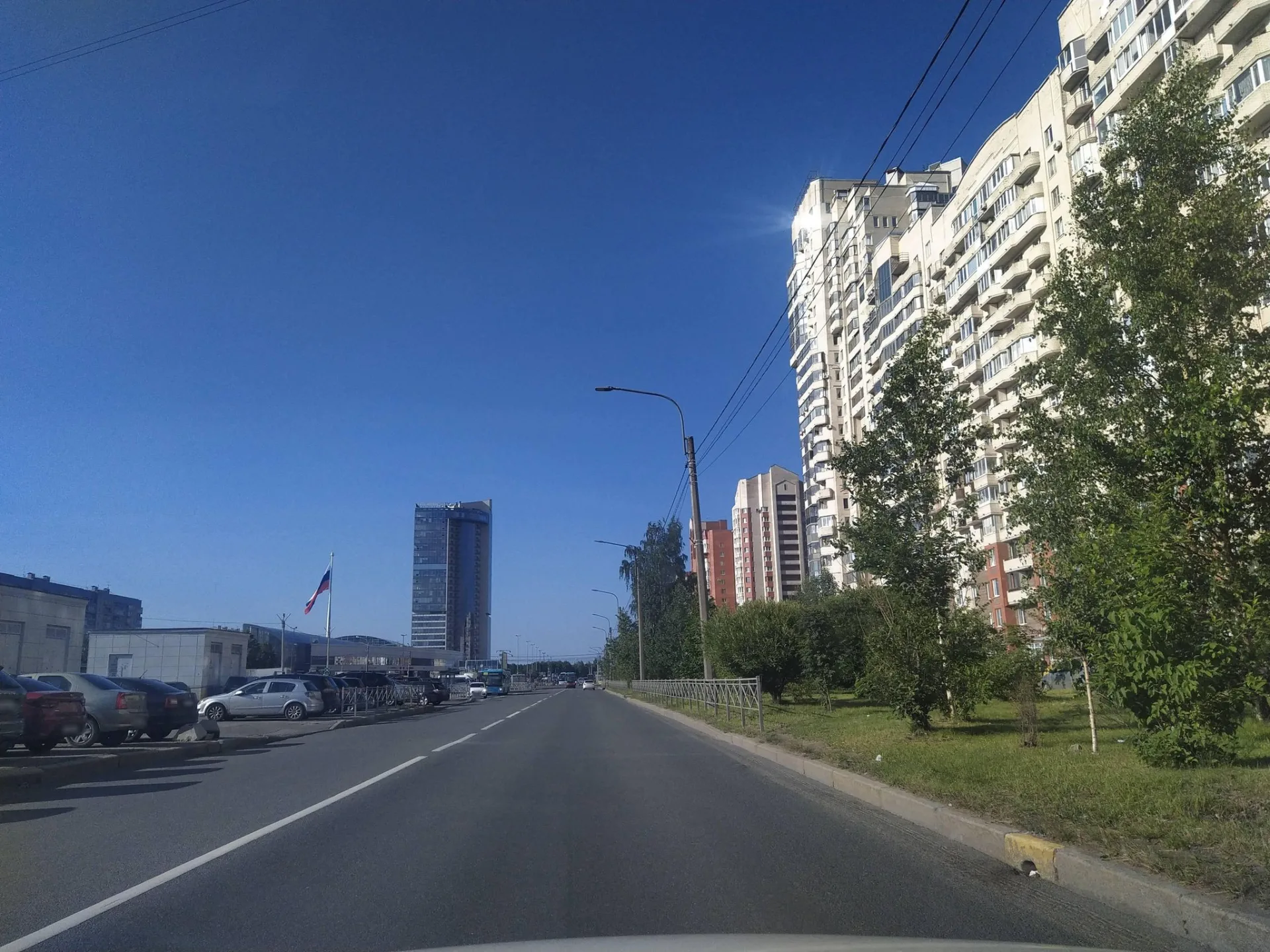 Маршрут «Полюстрово — Лахта», 33,3 км