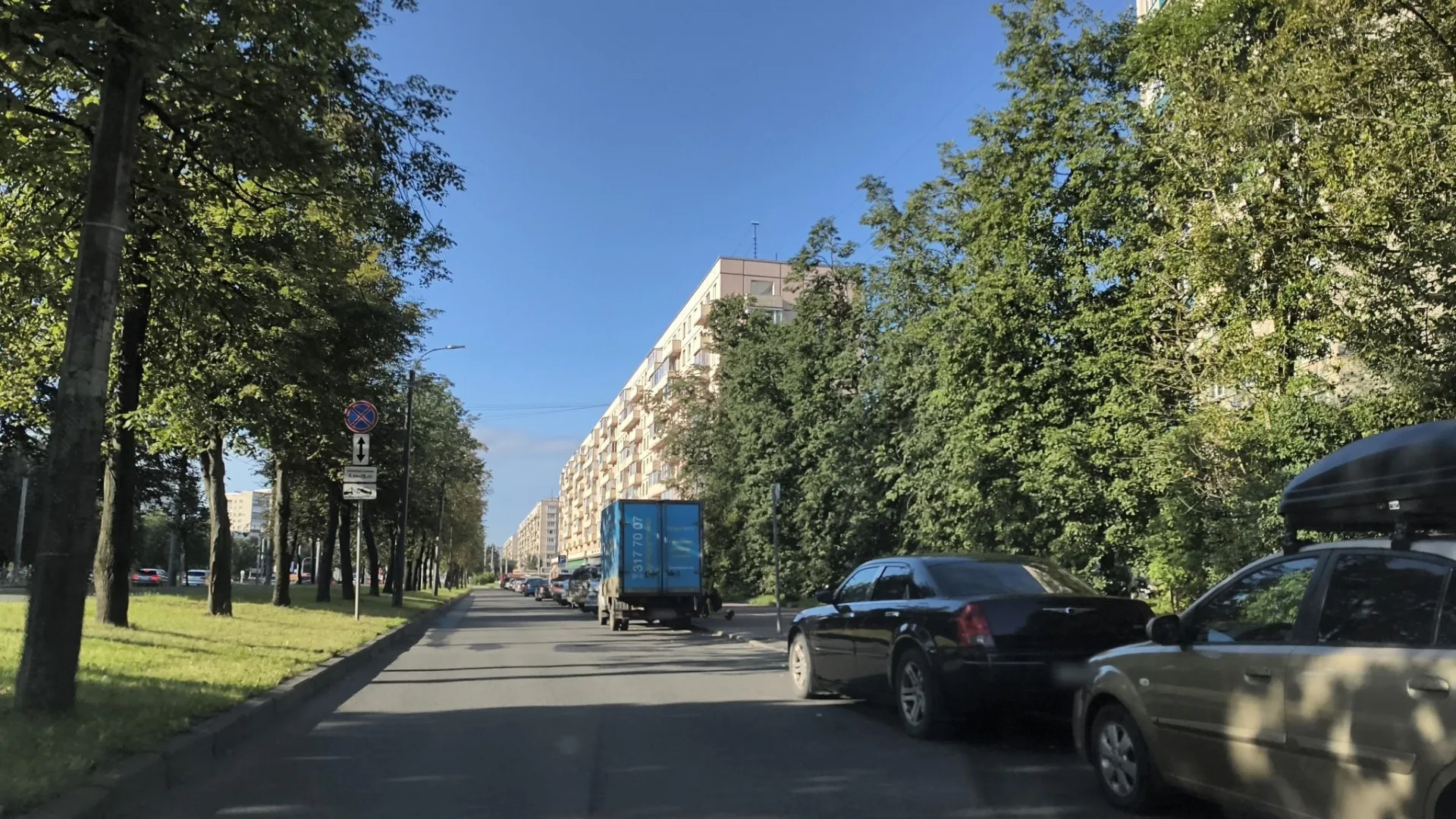 Маршрут «Полюстрово — Обухово», 1,6 км