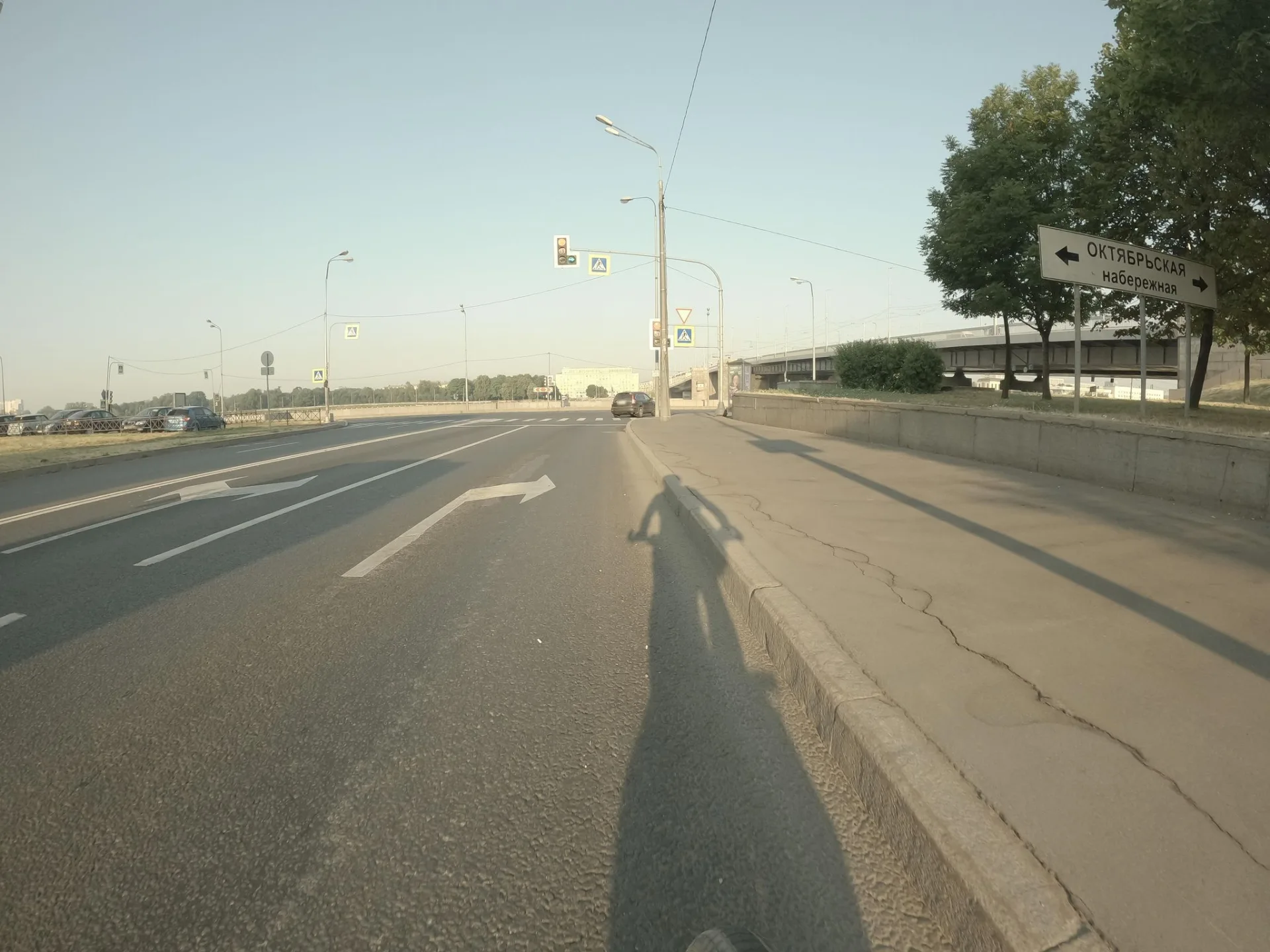 Маршрут «Полюстрово — Обухово», 14,2 км