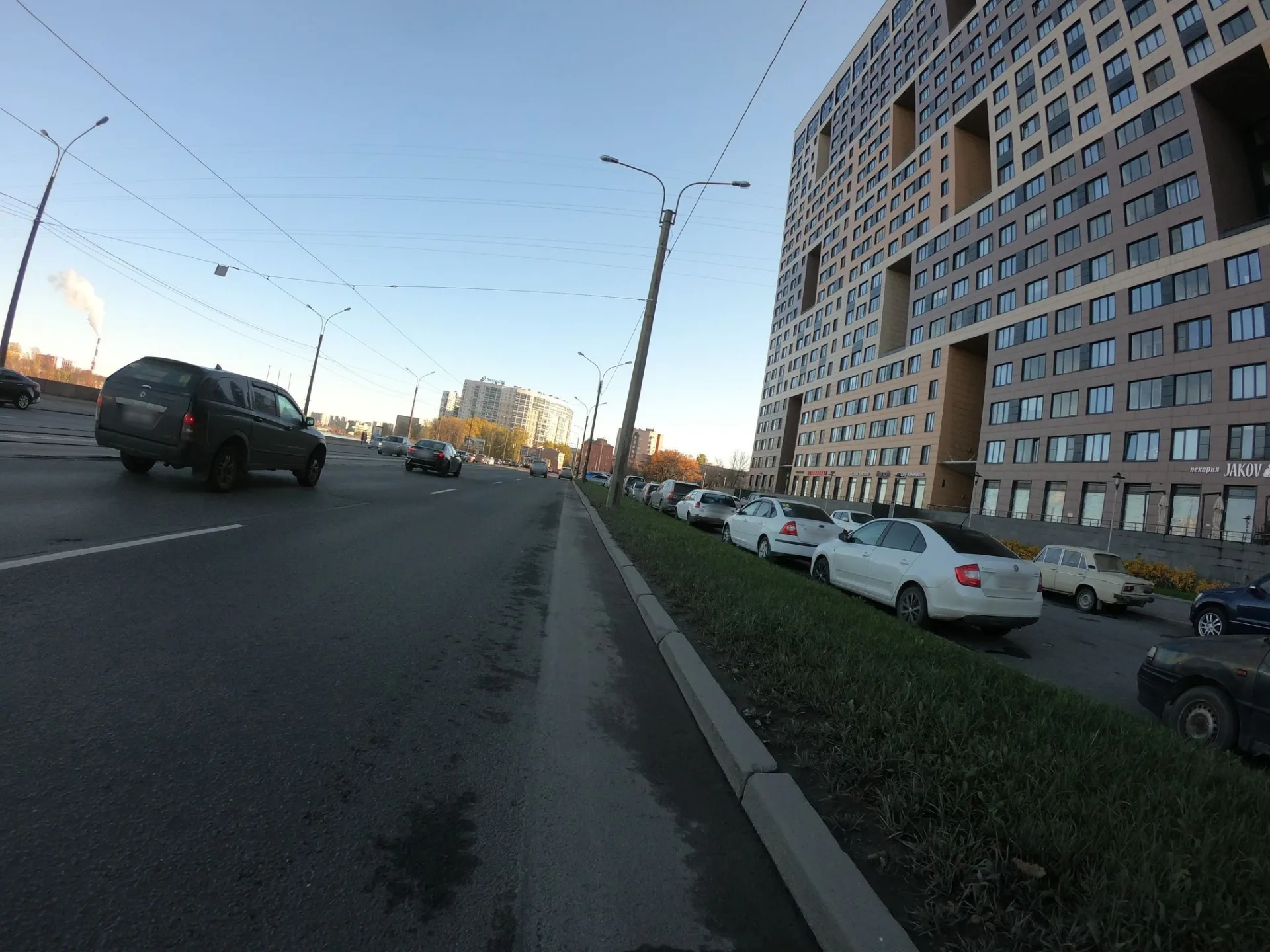Маршрут «Полюстрово — Обухово», 15,2 км
