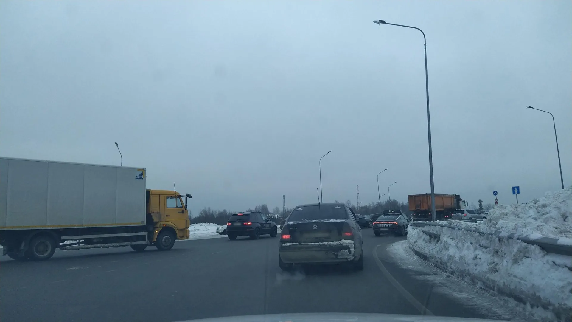 Маршрут «Порошкино — Бугры», 1,1 км