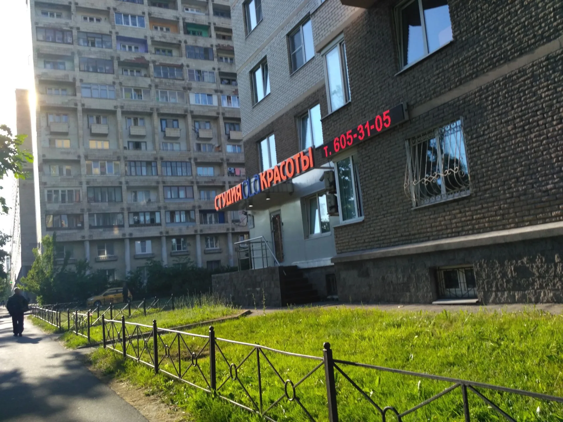 Маршрут «Проспект Просвещения — Петроградская», 3,3 км