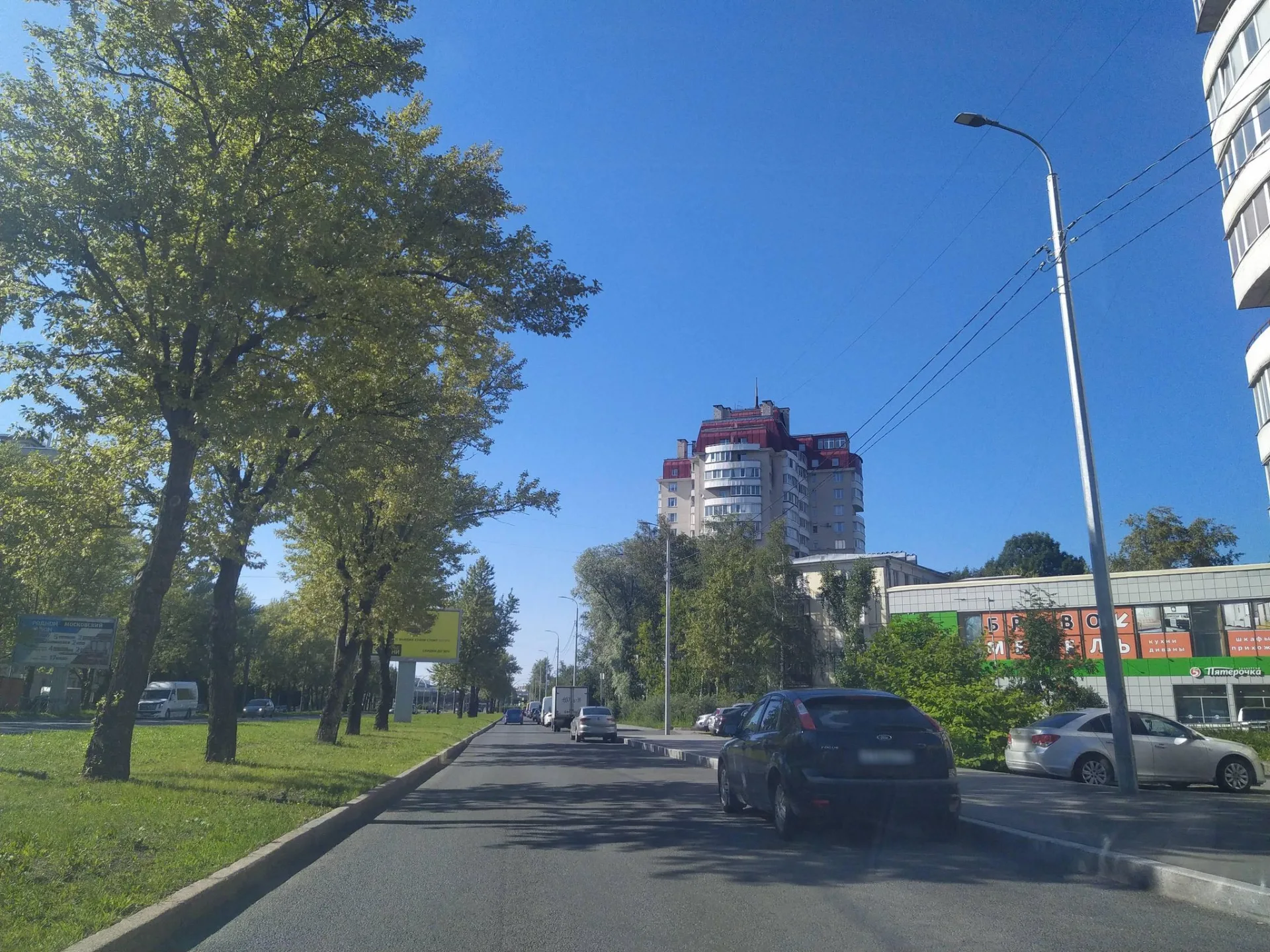 Маршрут «Пулково — Парк Авиаторов», 18,1 км