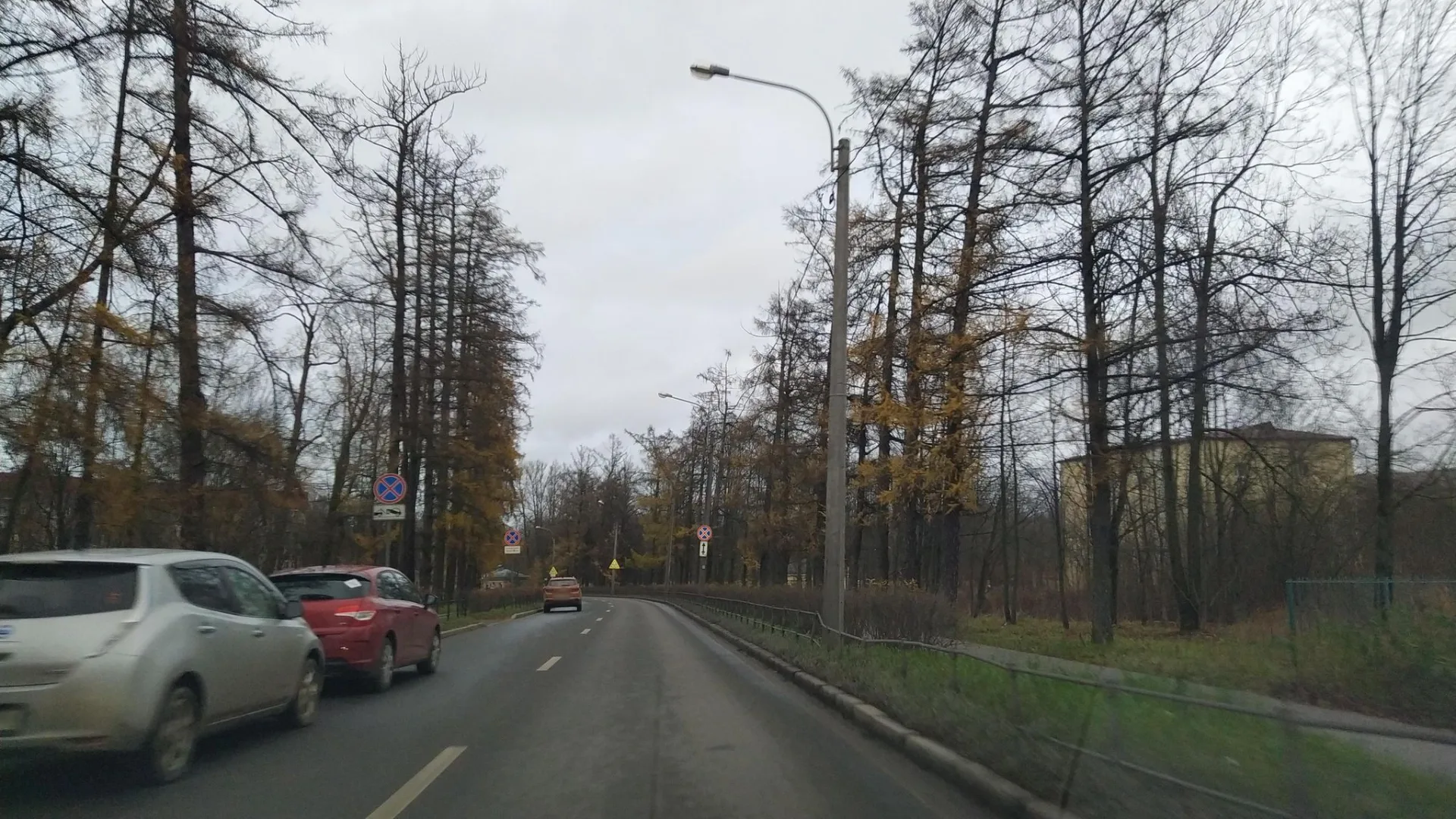 Маршрут «Пушкин — Верхнее Кузьмино», 0,4 км