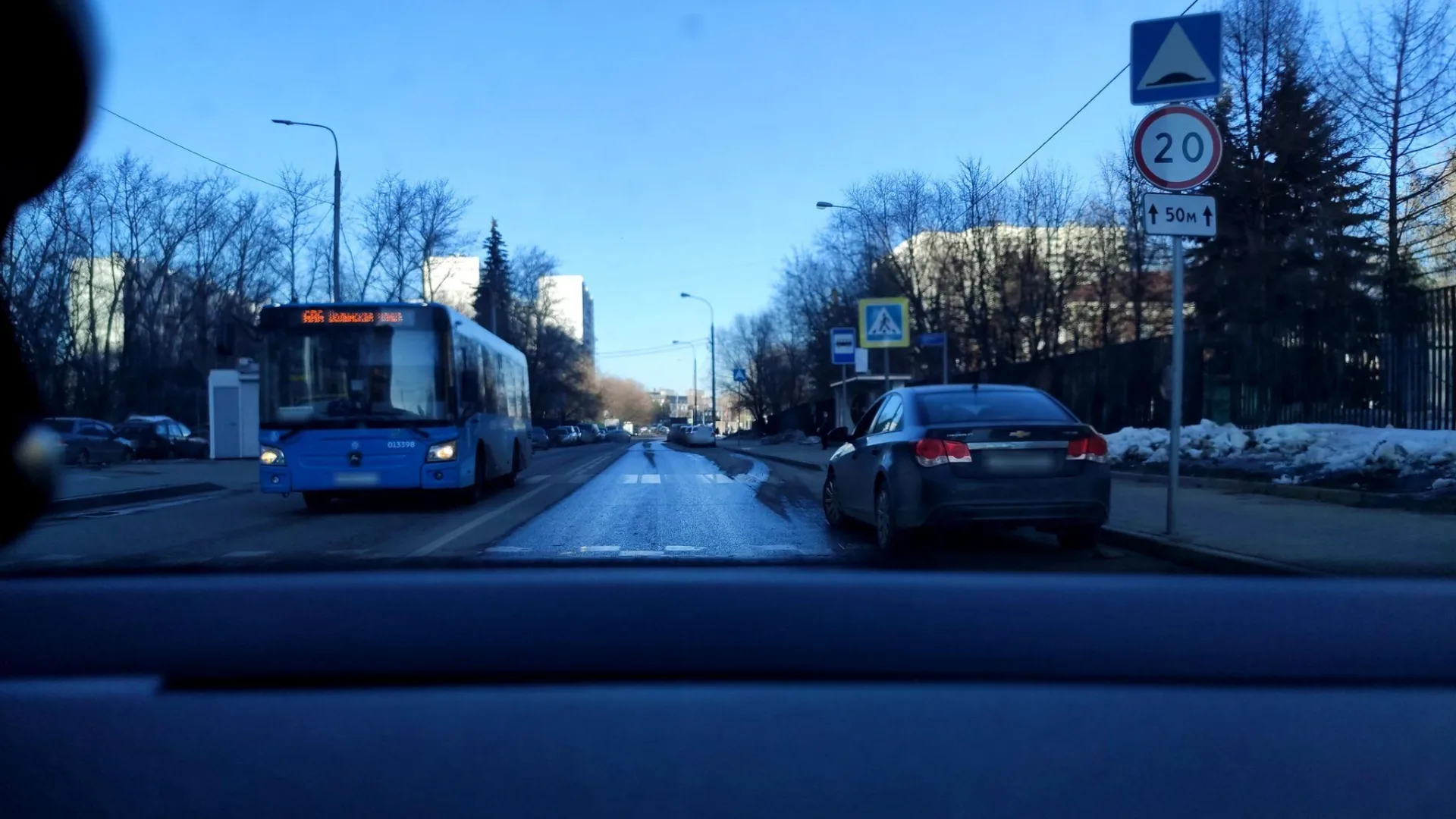 Маршрут «Румянцево — Говорово», 0,5 км