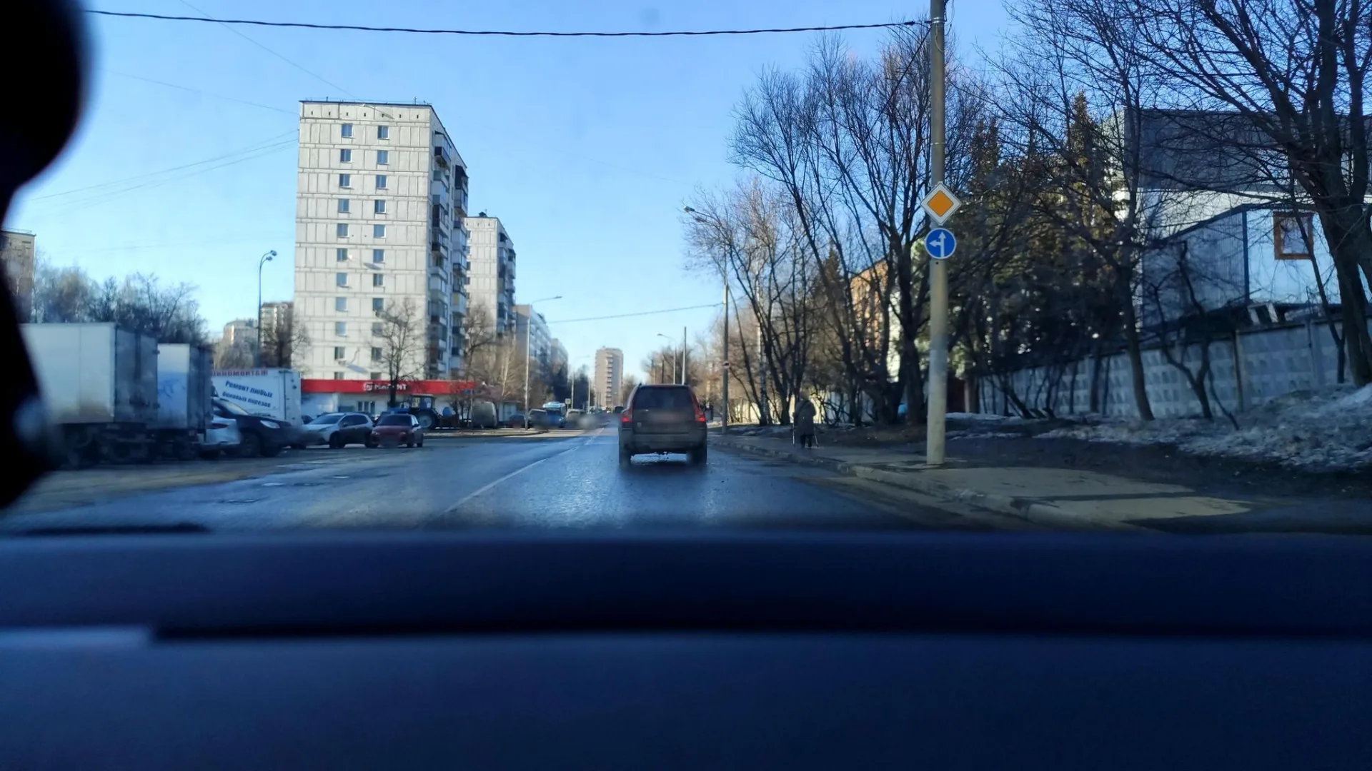 Маршрут «Румянцево — Терешково», 0,7 км