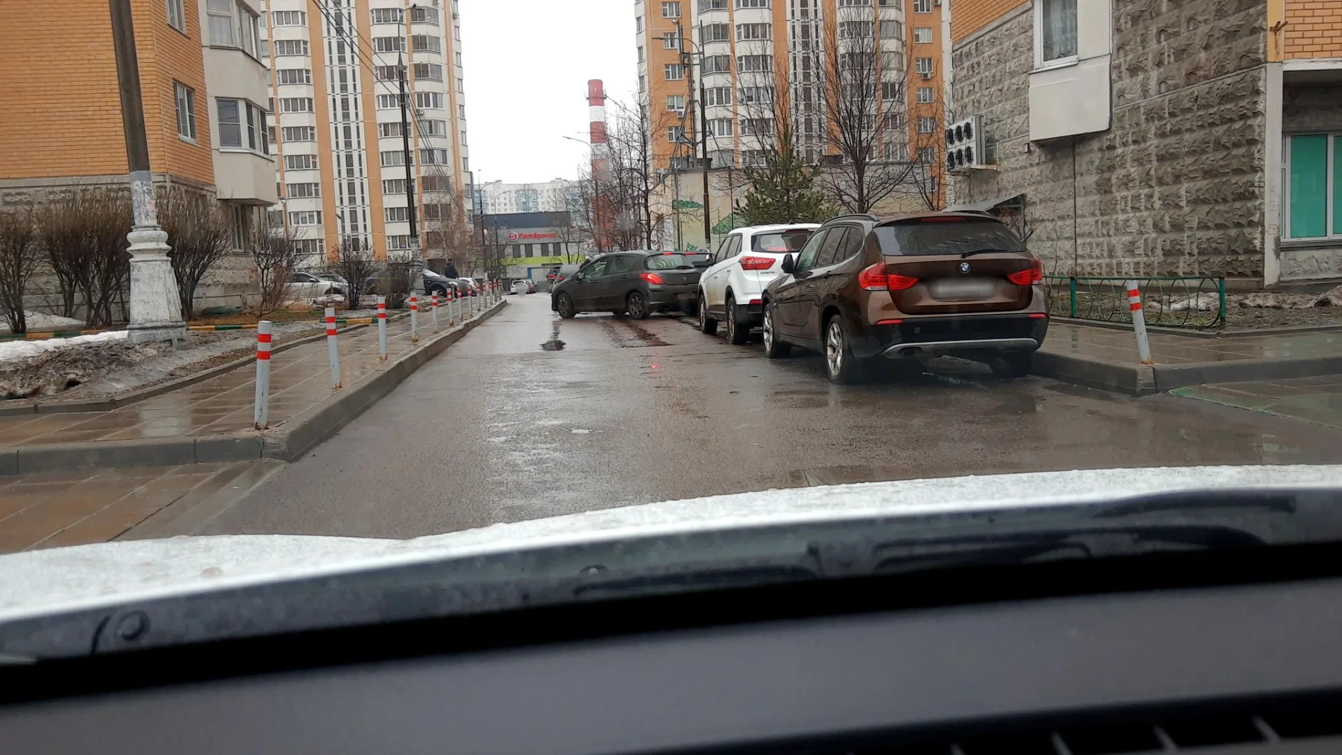 Маршрут «Румянцево — Терешково», 0,6 км
