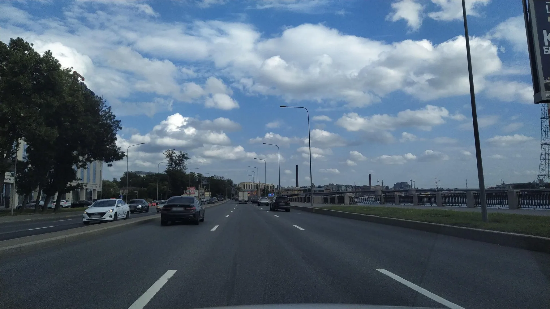 Маршрут «Сампсониевский мост — Троицкий мост», 3,5 км