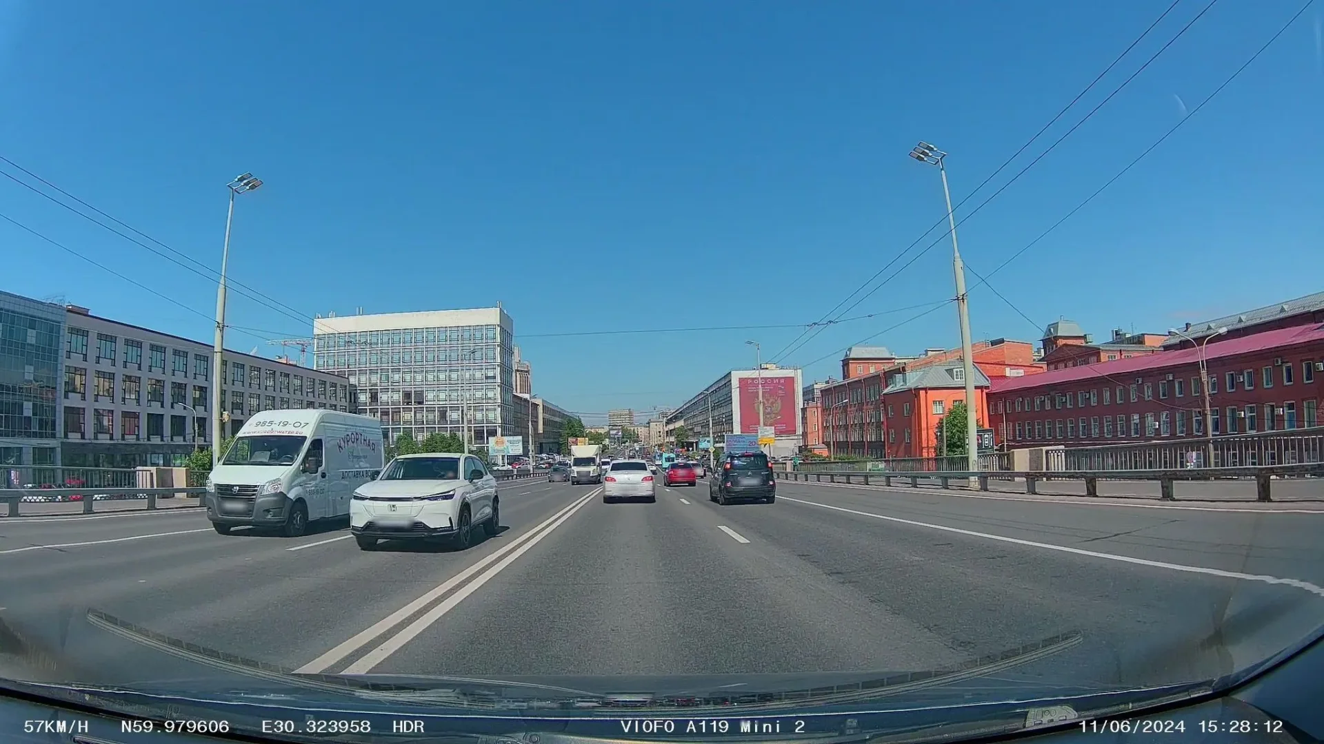 Маршрут «Сампсониевский проспект — Петроградка», 1,4 км