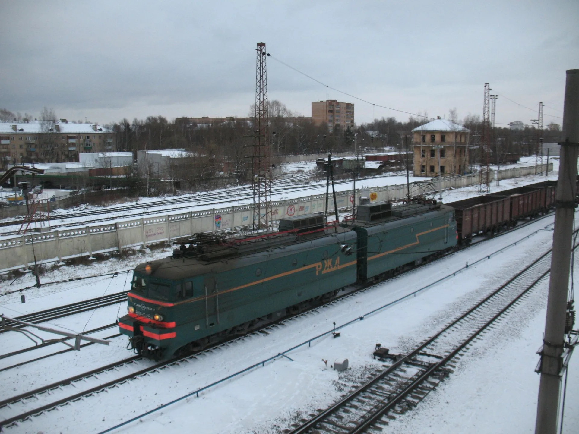Маршрут «Серпухов - Чехов», 0,0 км, съёмка декабрь 2007