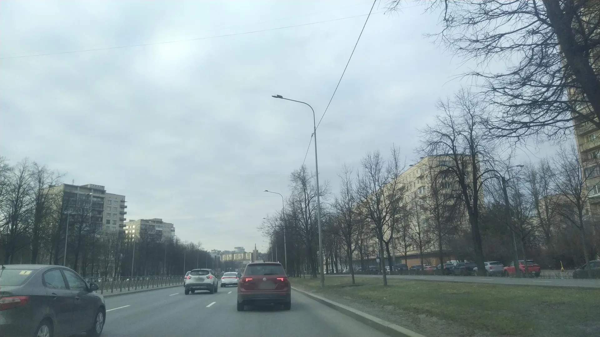 Маршрут «Смольный — Пискарёвка», 2,7 км