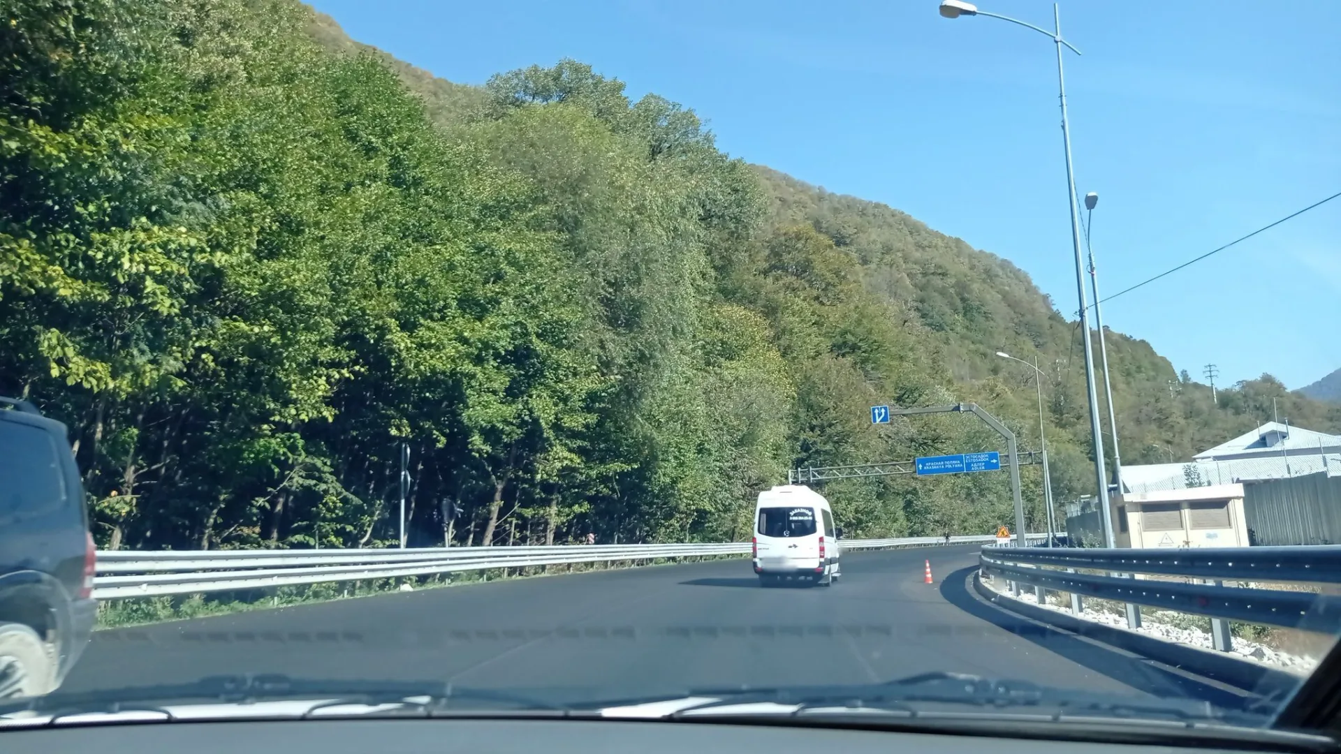 Маршрут «Сочи — Роза Хутор», 55,0 км