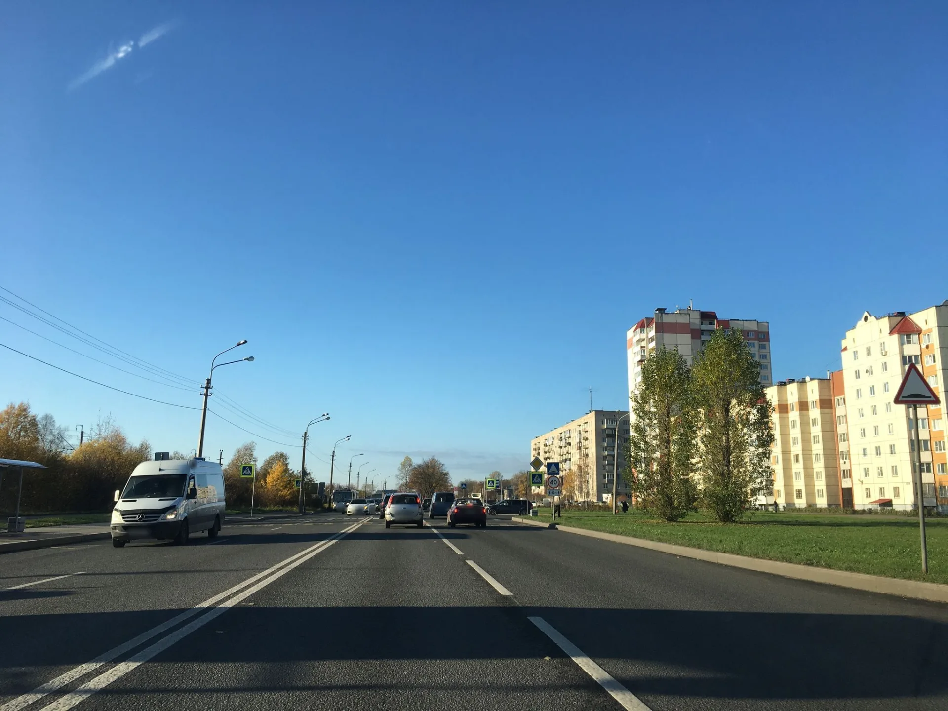 Маршрут «Сосновая Поляна — Мост Ветеранов», 9,1 км