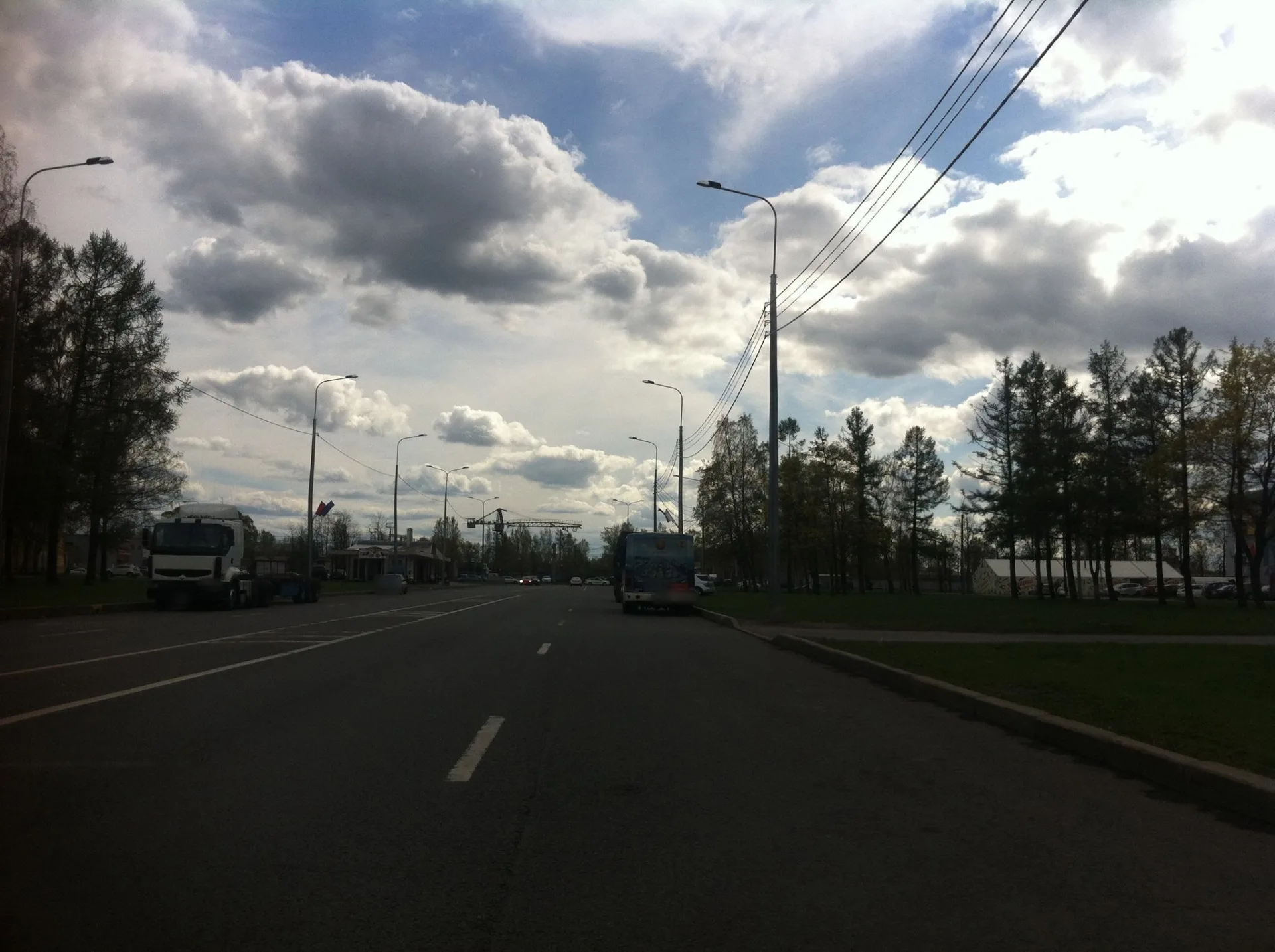 Маршрут «Сосновая Поляна — Мост Ветеранов», 1,1 км