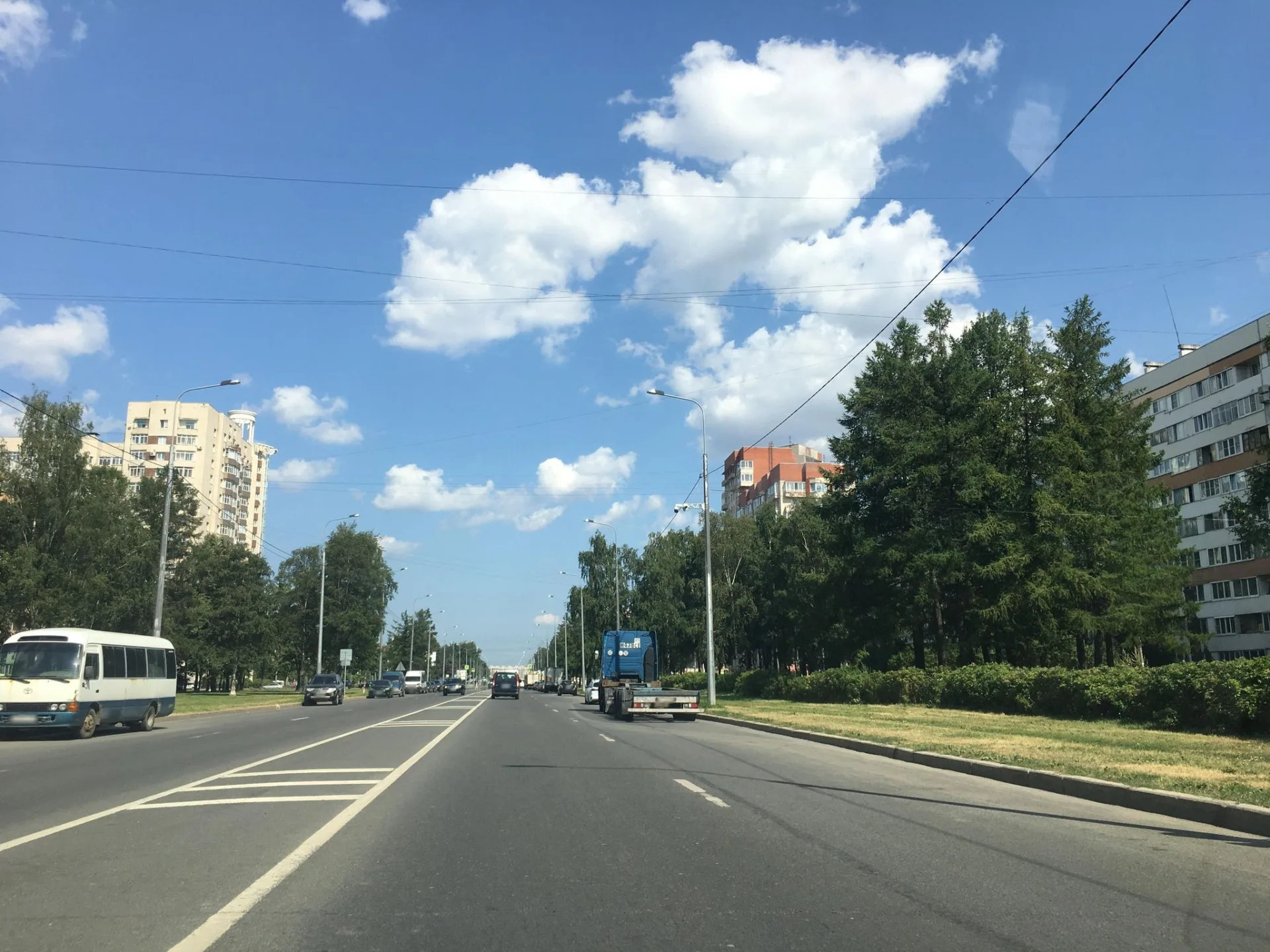 Маршрут «Сосновая Поляна — Мост Ветеранов», 14,6 км