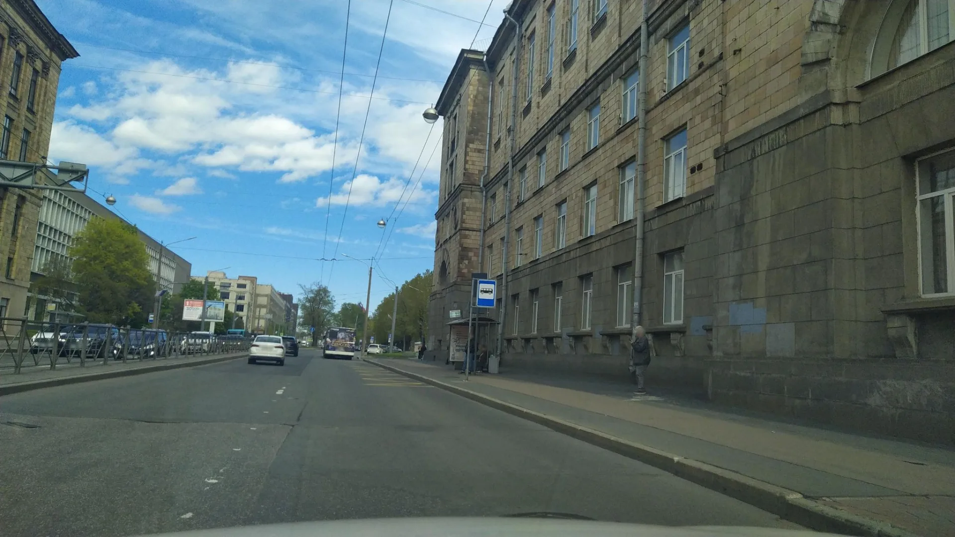 Маршрут «Сосновка — Васильевский остров», 1,0 км