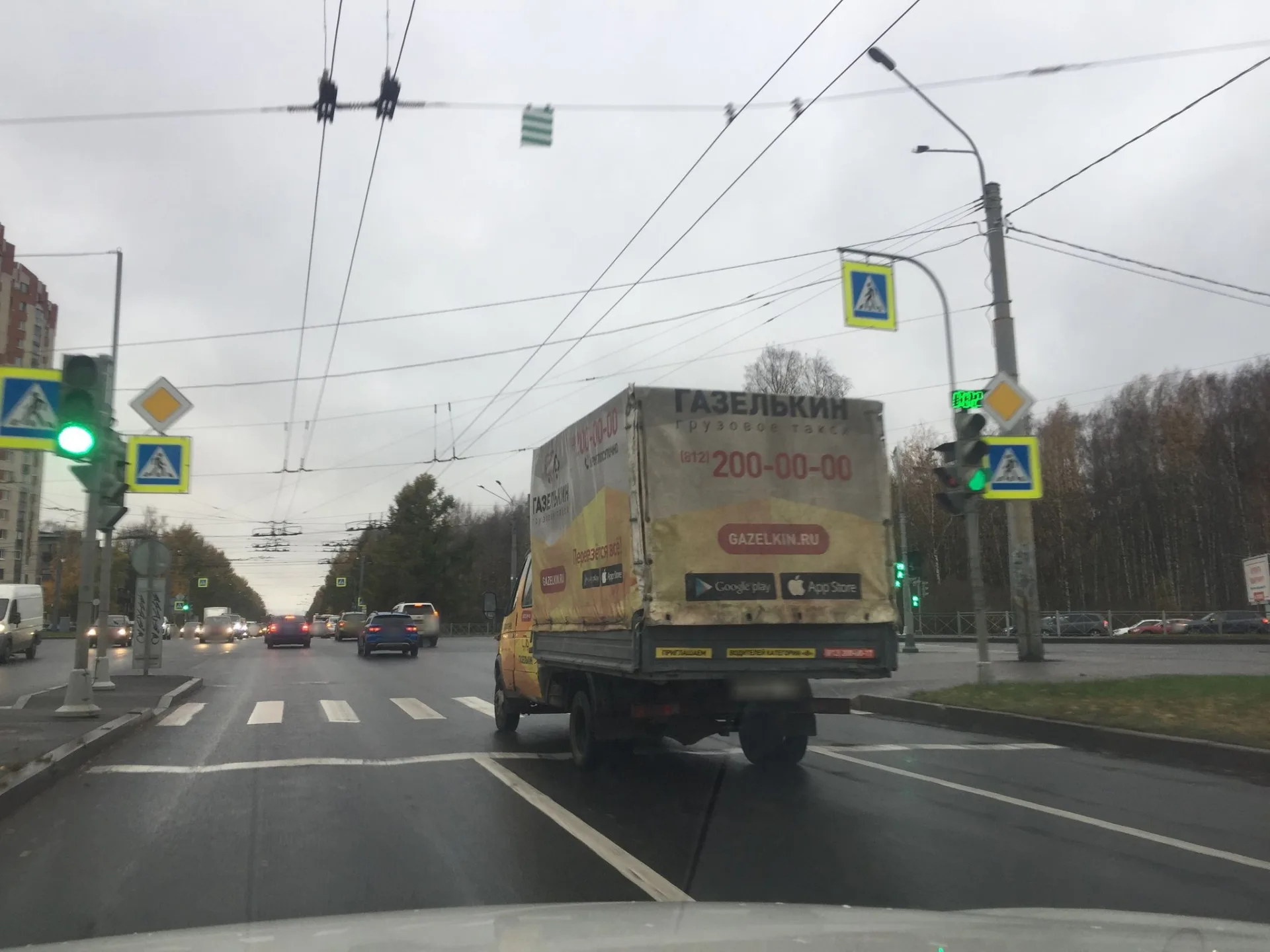 Маршрут «Сосновка — Западное Мурино», 0,7 км