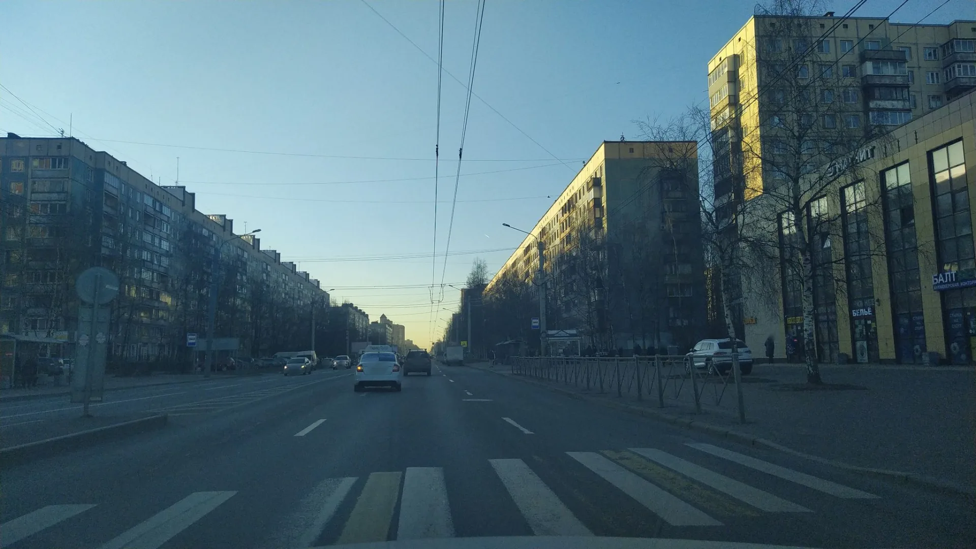 Маршрут «Сосновка — Западное Мурино», 1,2 км