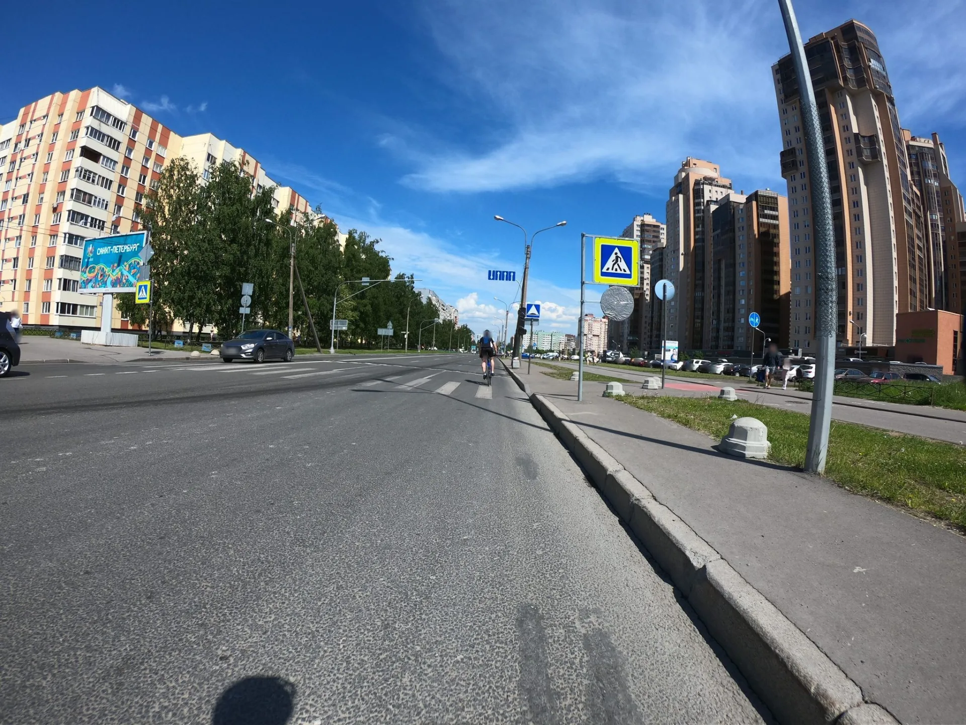 Маршрут «Старая Деревня — Северный городок», 0,1 км