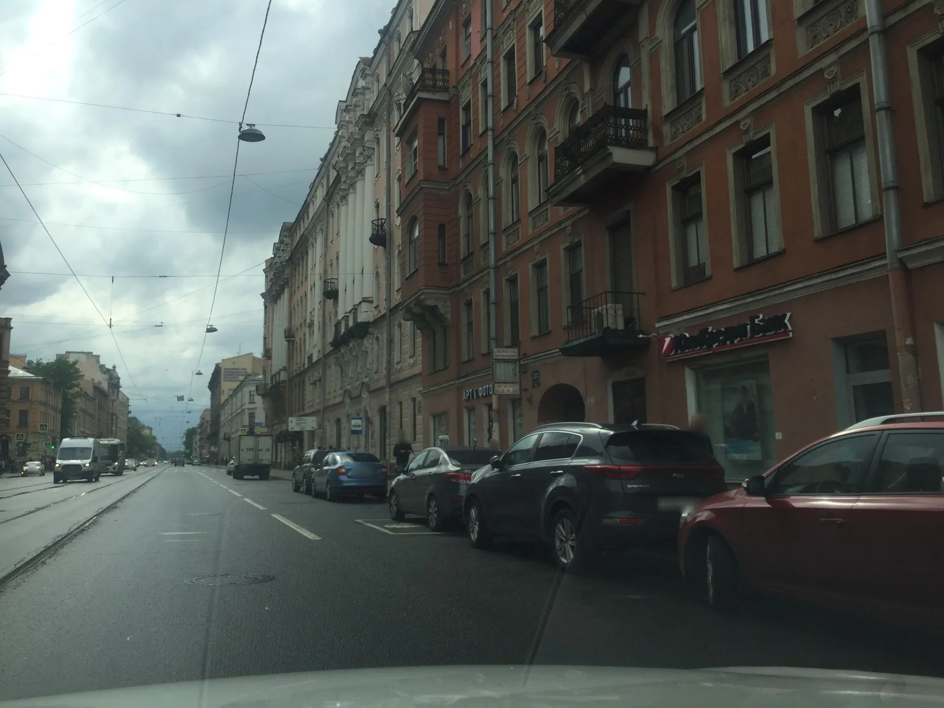 Маршрут «Светлановское — Васильевский остров», 9,5 км
