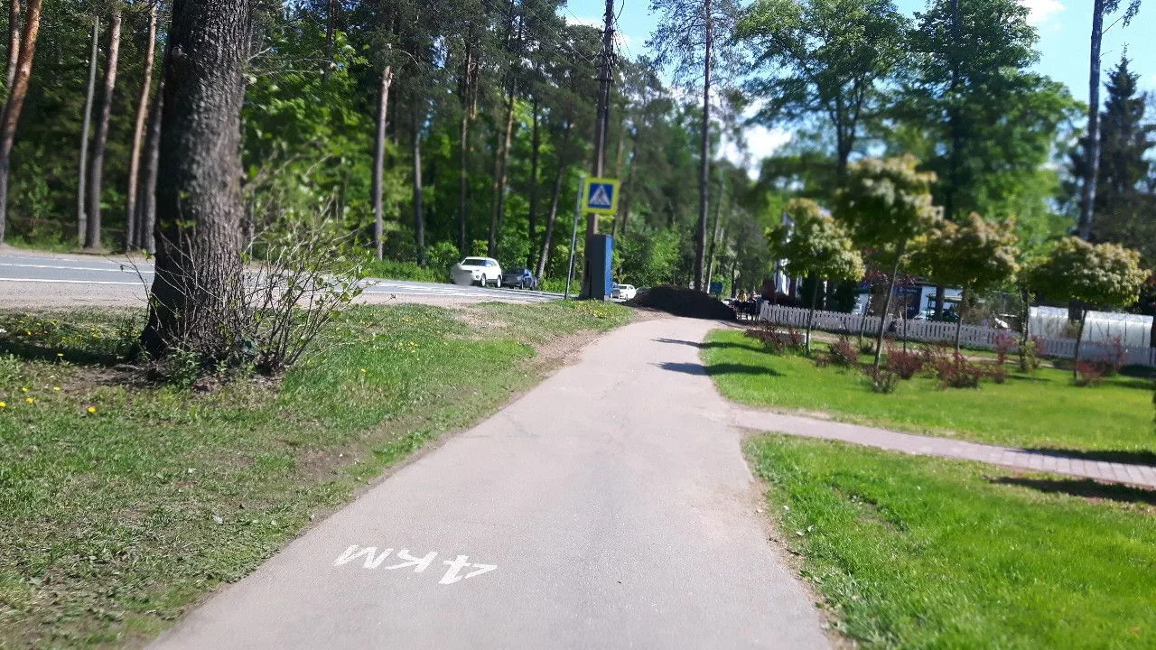 Маршрут «Тарховка — Рощино», 8,6 км