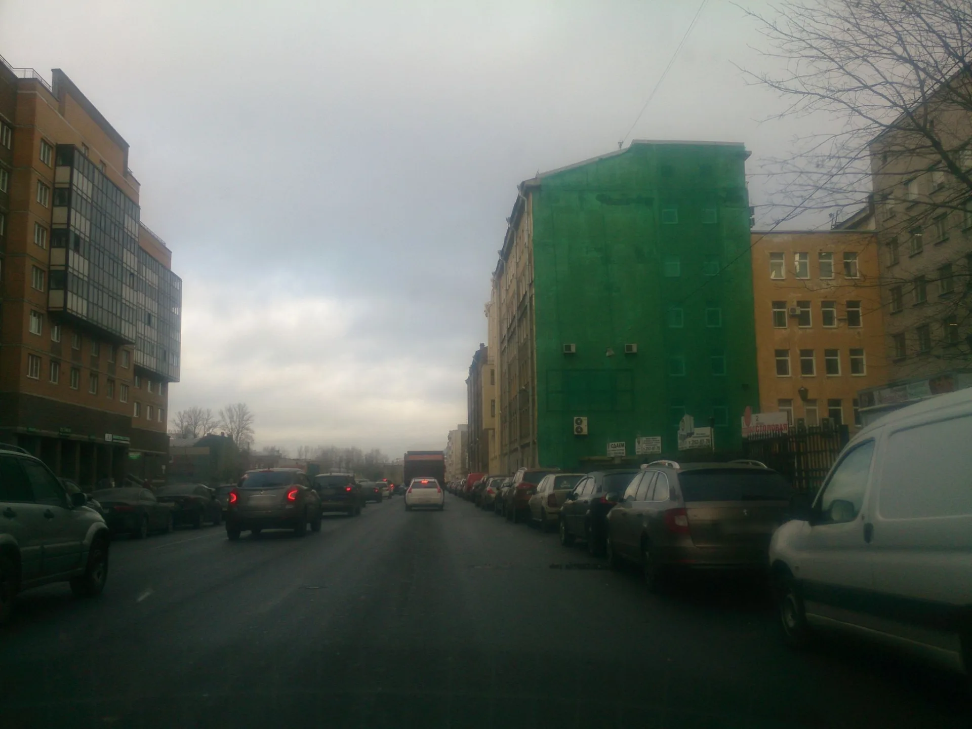 Маршрут «Тентелево — Финляндский», 2,1 км