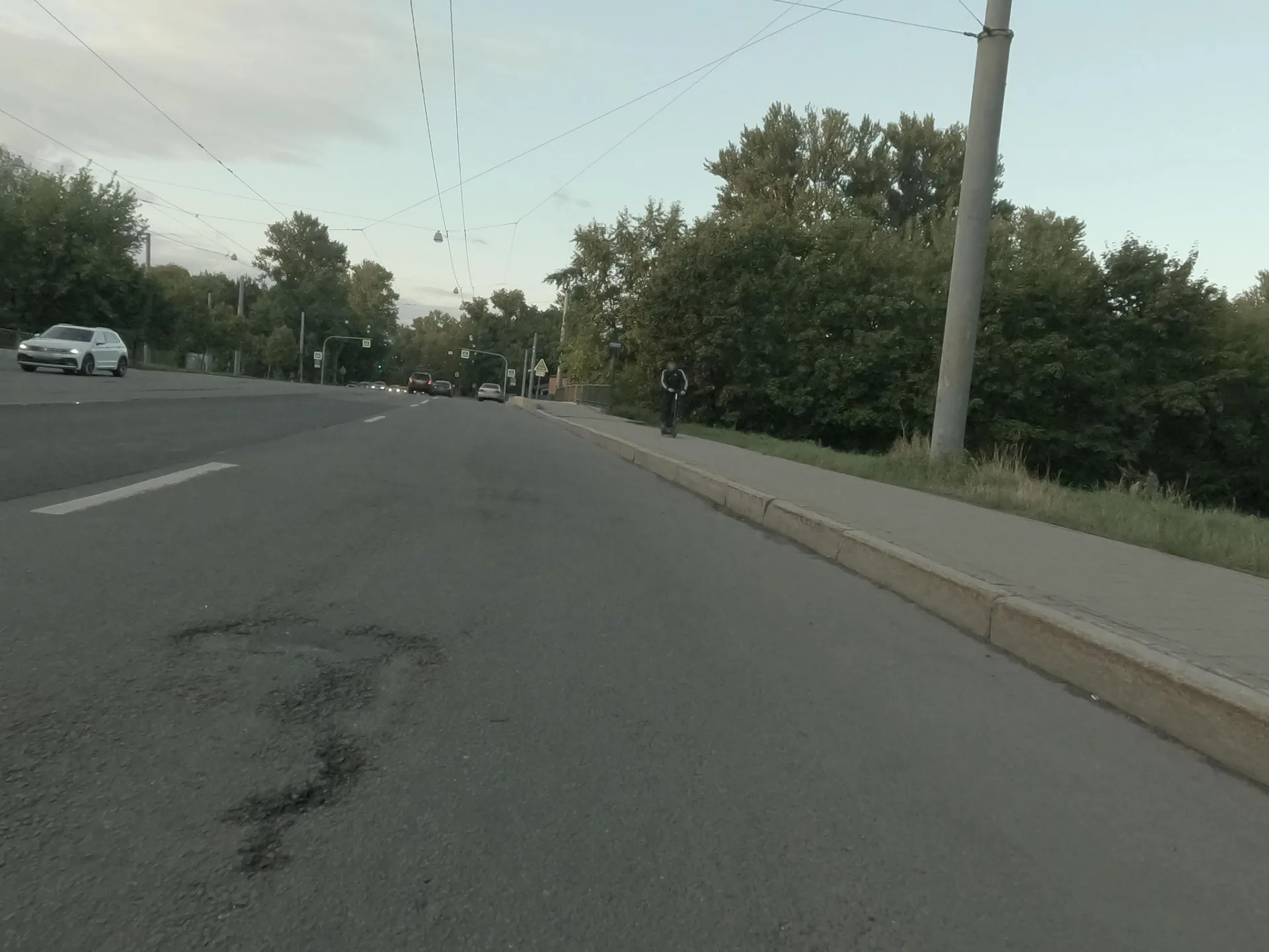 Маршрут «Тентелево — Измайловский мост», 1,1 км