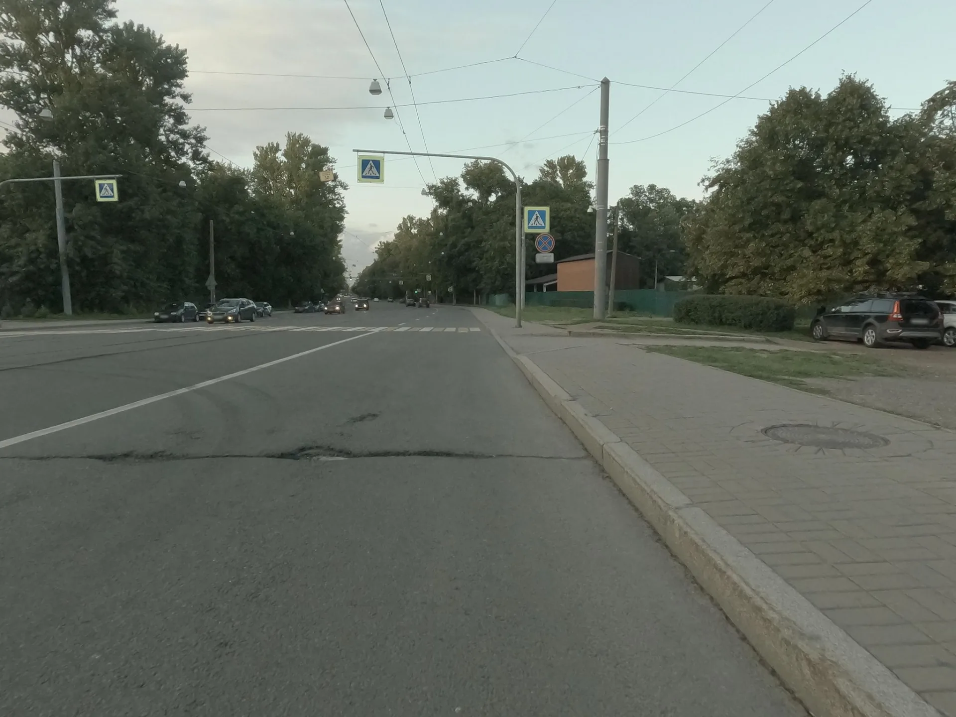 Маршрут «Тентелево — Измайловский мост», 1,4 км