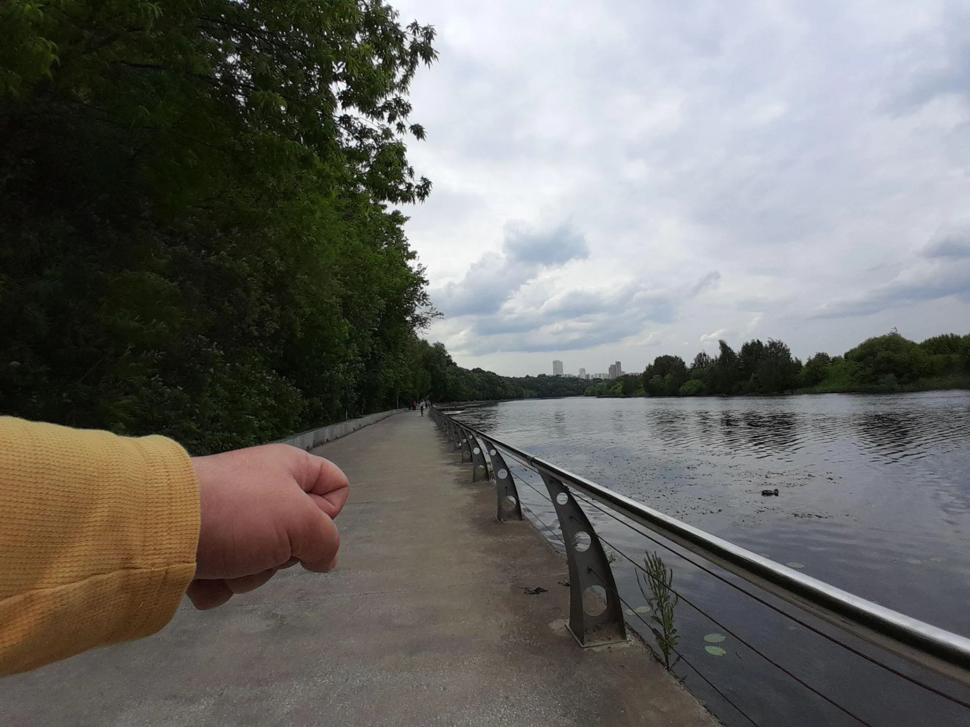 Маршрут «Терехово — Крылатское», 1,7 км